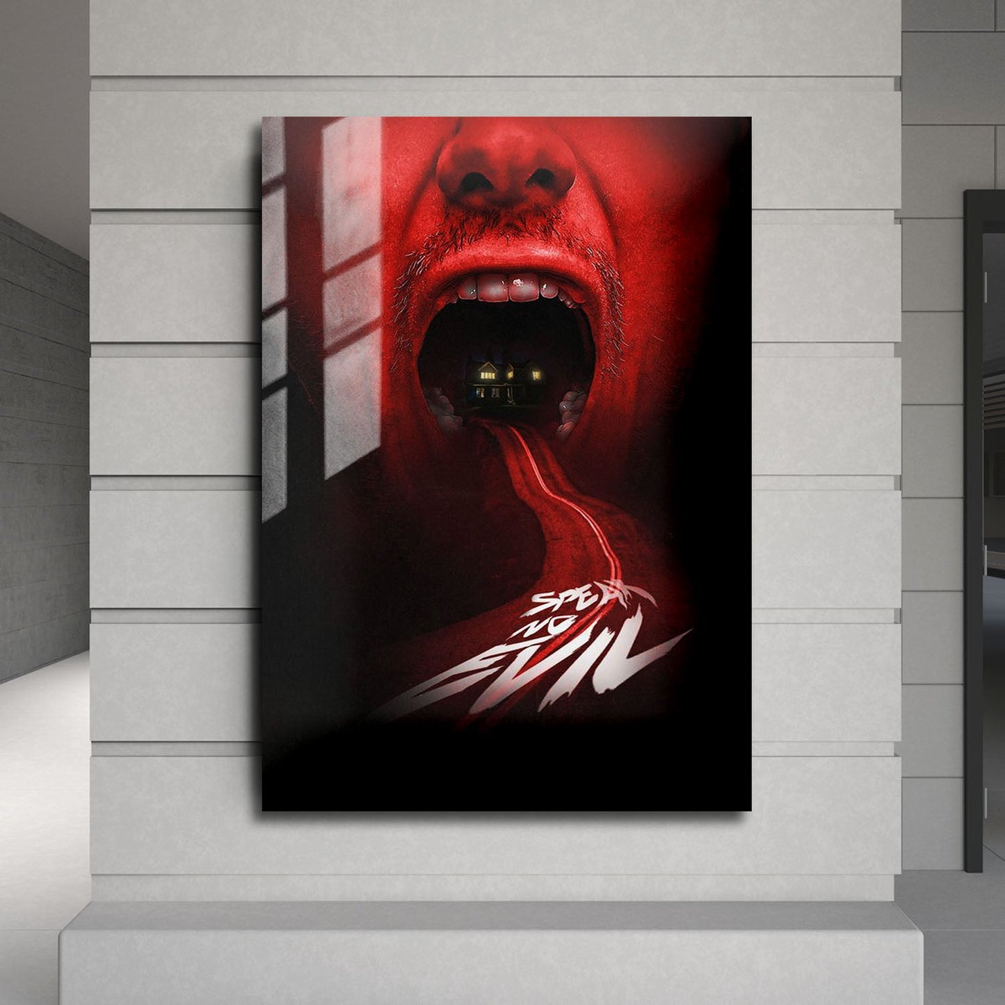Flex Designs Metal Poster Speak No Evil Sketch 24 x 36" Home Goods - Movie 2022 Movie Metal Poster