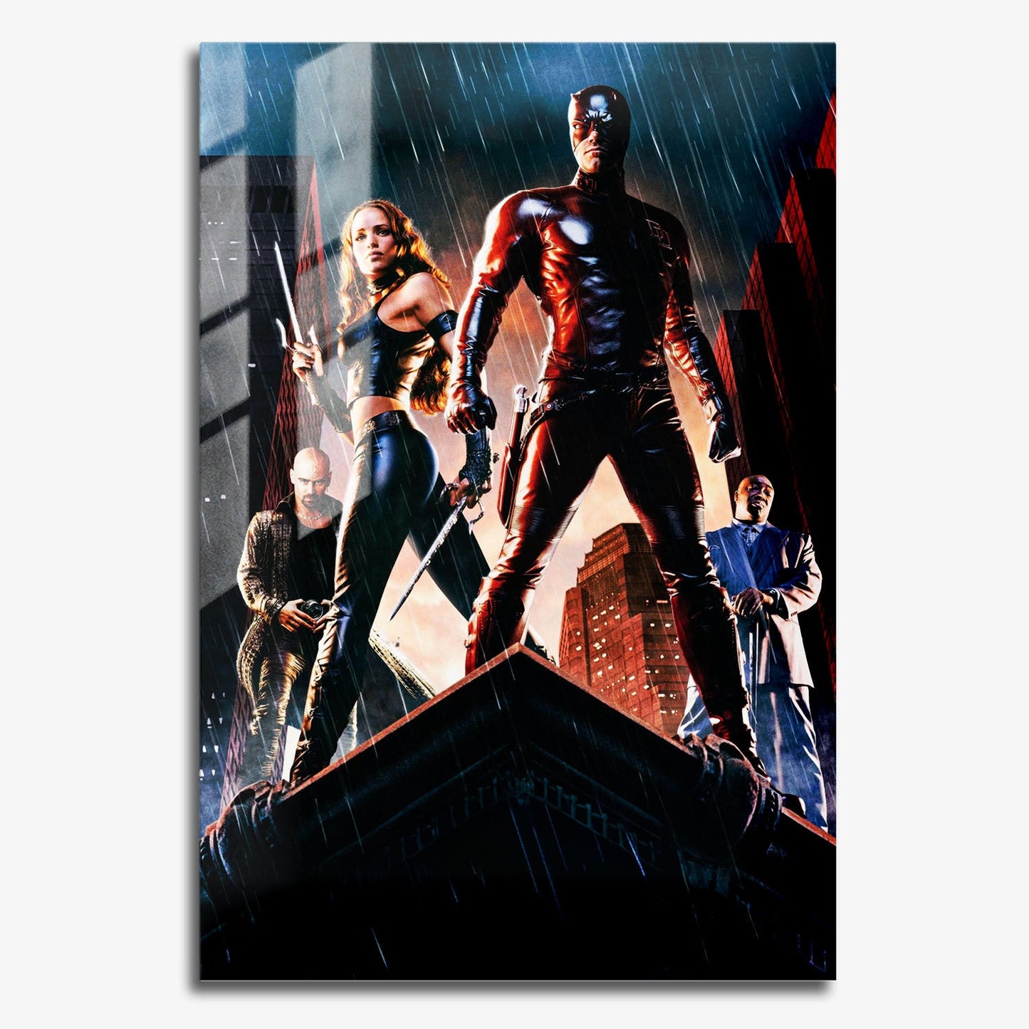 Flex Designs Metal Poster Daredevil Alternate 11 x 17" Home Goods - TV Show 2015 TV Show Metal Poster