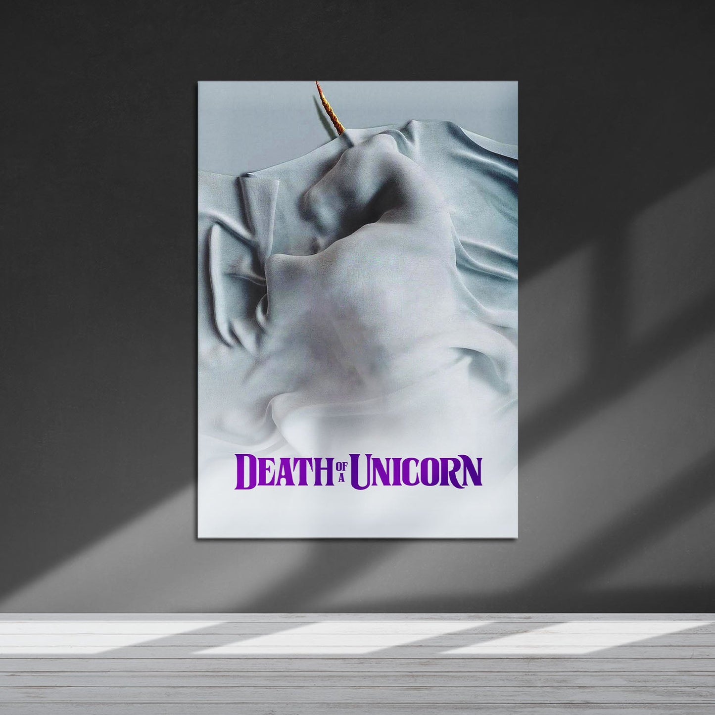 Flex Designs Metal Poster Death of a Unicorn 5 x 7" Home Goods - Movie 2022 Movie Metal Poster