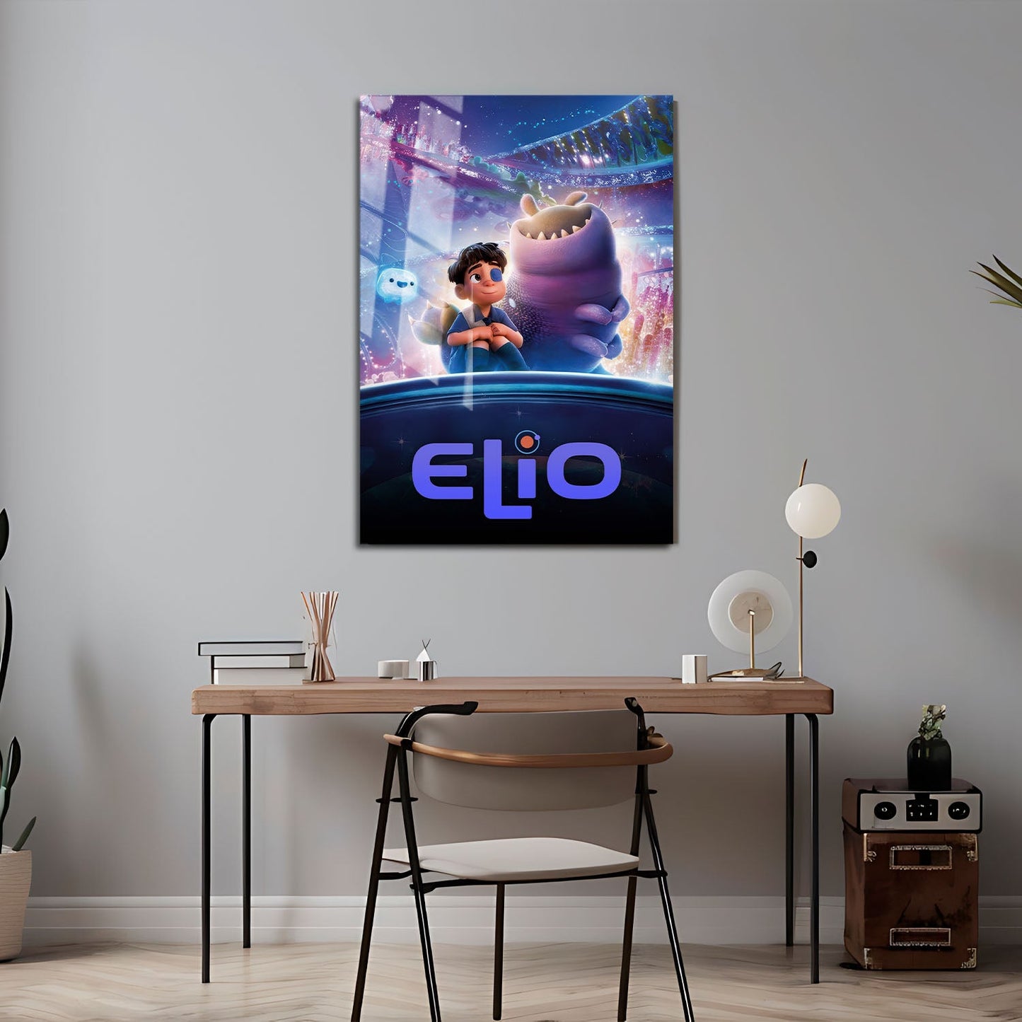 Flex Designs Metal Poster Elio Official 24 x 36" Home Goods - Movie 2024 Movie Metal Poster
