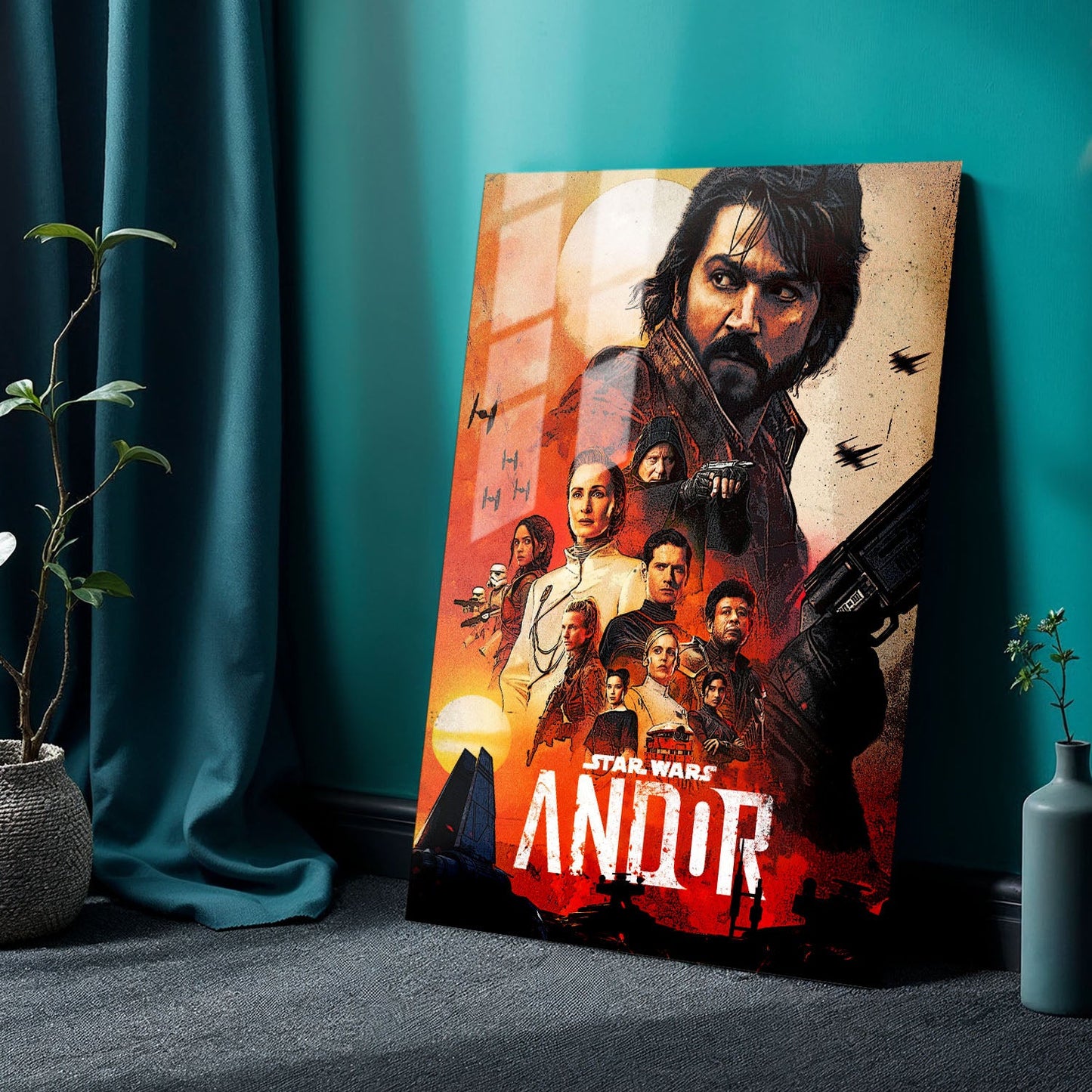Andor TV Show Metal Poster