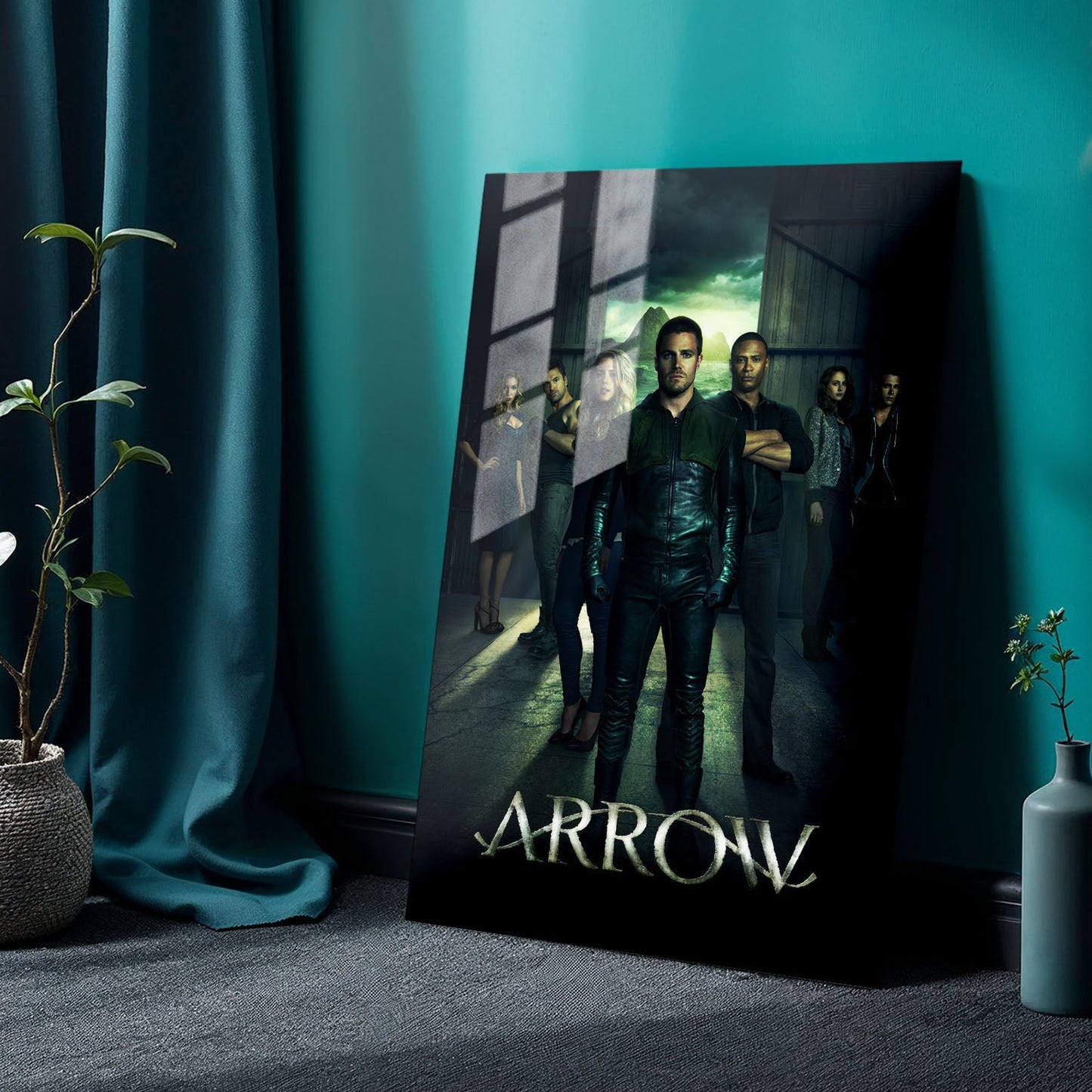 Arrow TV Show Metal Poster