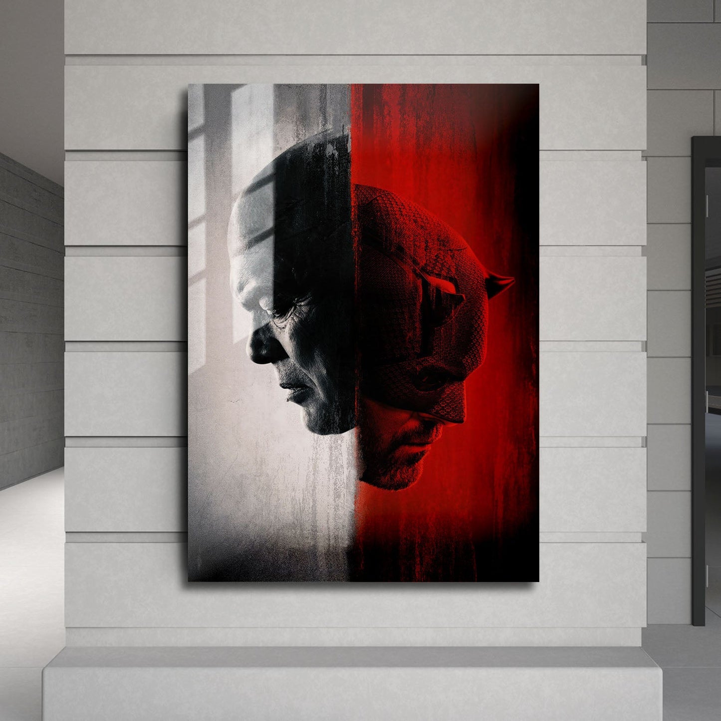 Flex Designs Metal Poster Daredevil Born Again Cover 24 x 36" Home Goods - TV Show 2025 TV Show Metal Poster