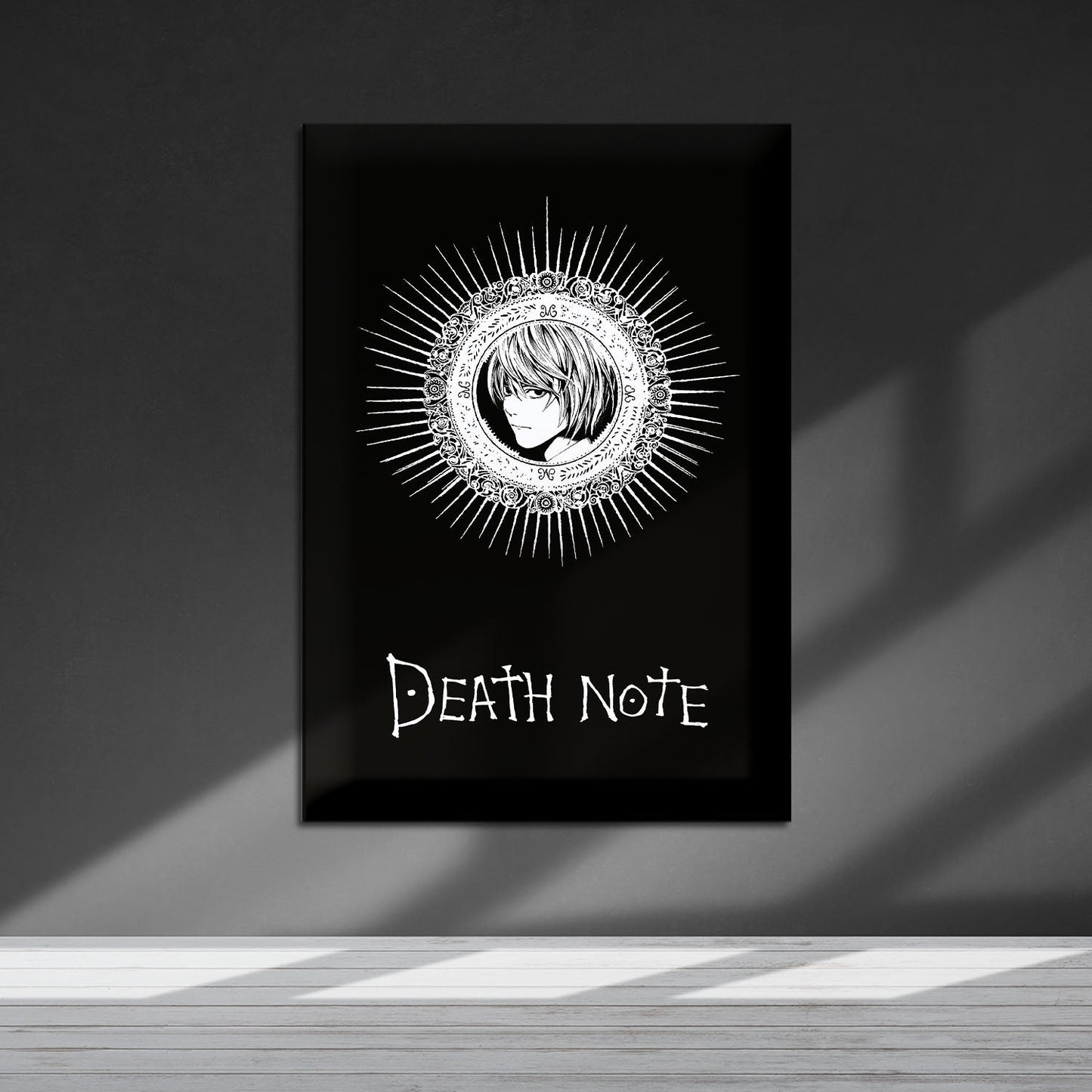 Flex Designs Metal Poster Death Note 5 x 7" Home Goods - TV Show 2006 TV Show Metal Poster