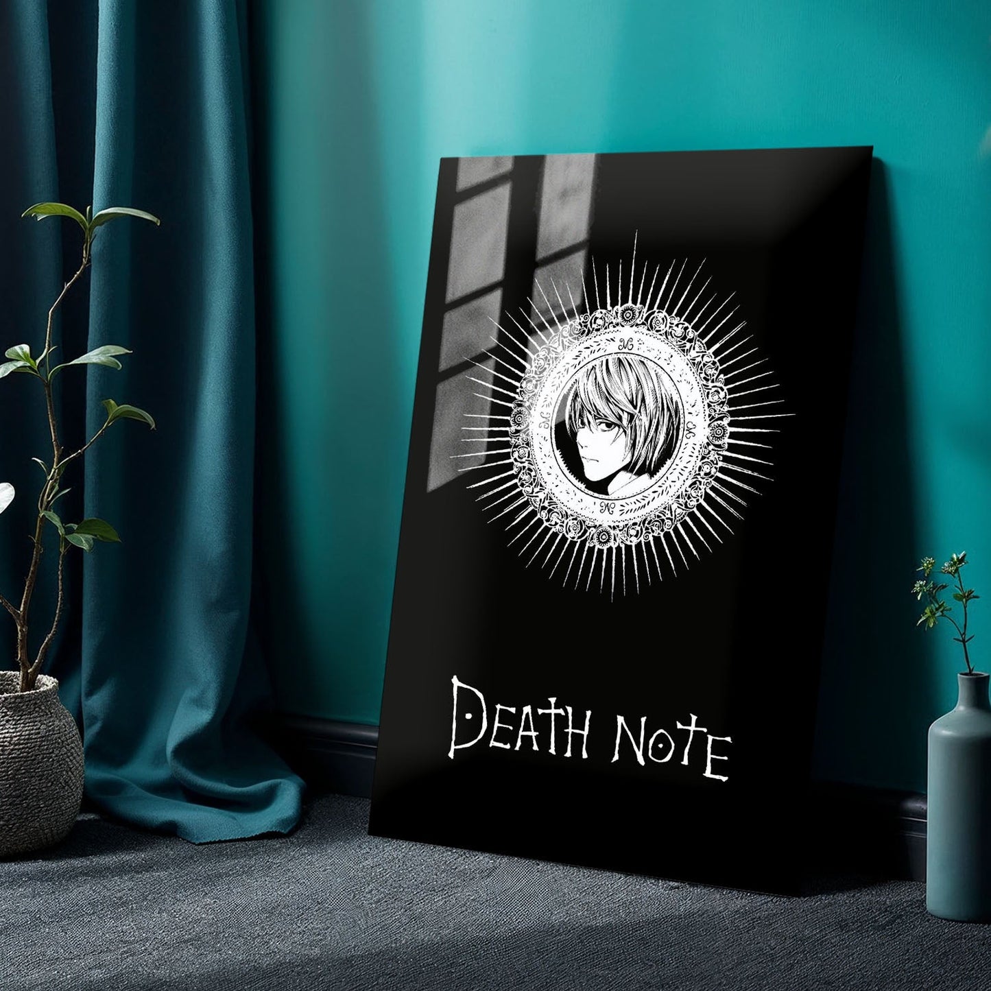 Death Note TV Show Metal Poster
