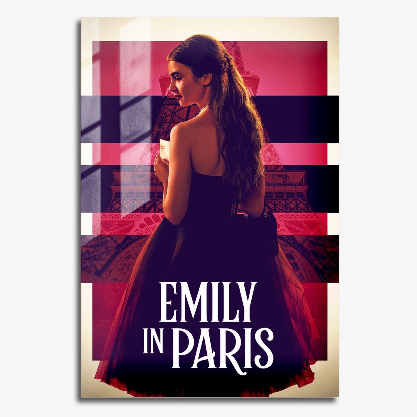 Flex Designs Metal Poster Emily in Paris 11 x 17" Home Goods - TV Show 2020 TV Show Metal Poster