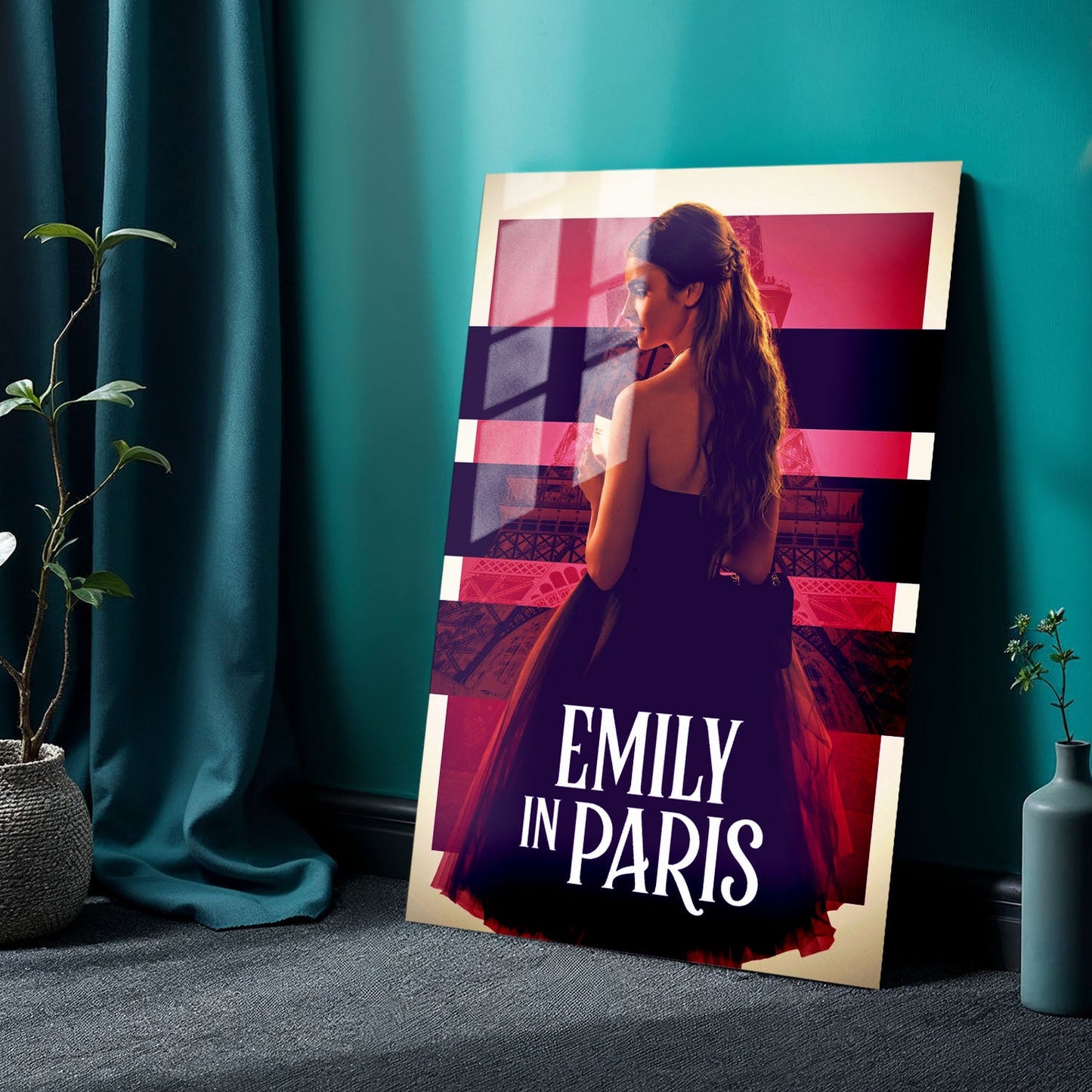 Emily in Paris TV Show Metal Poster