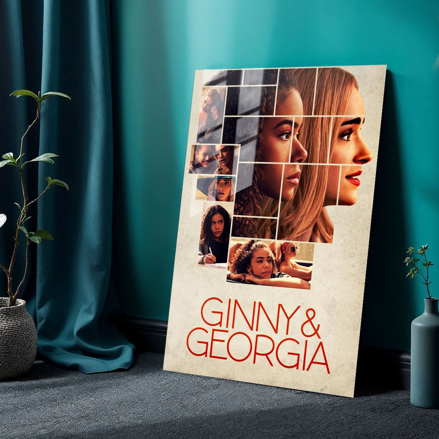 Ginny & Georgia TV Show Metal Poster