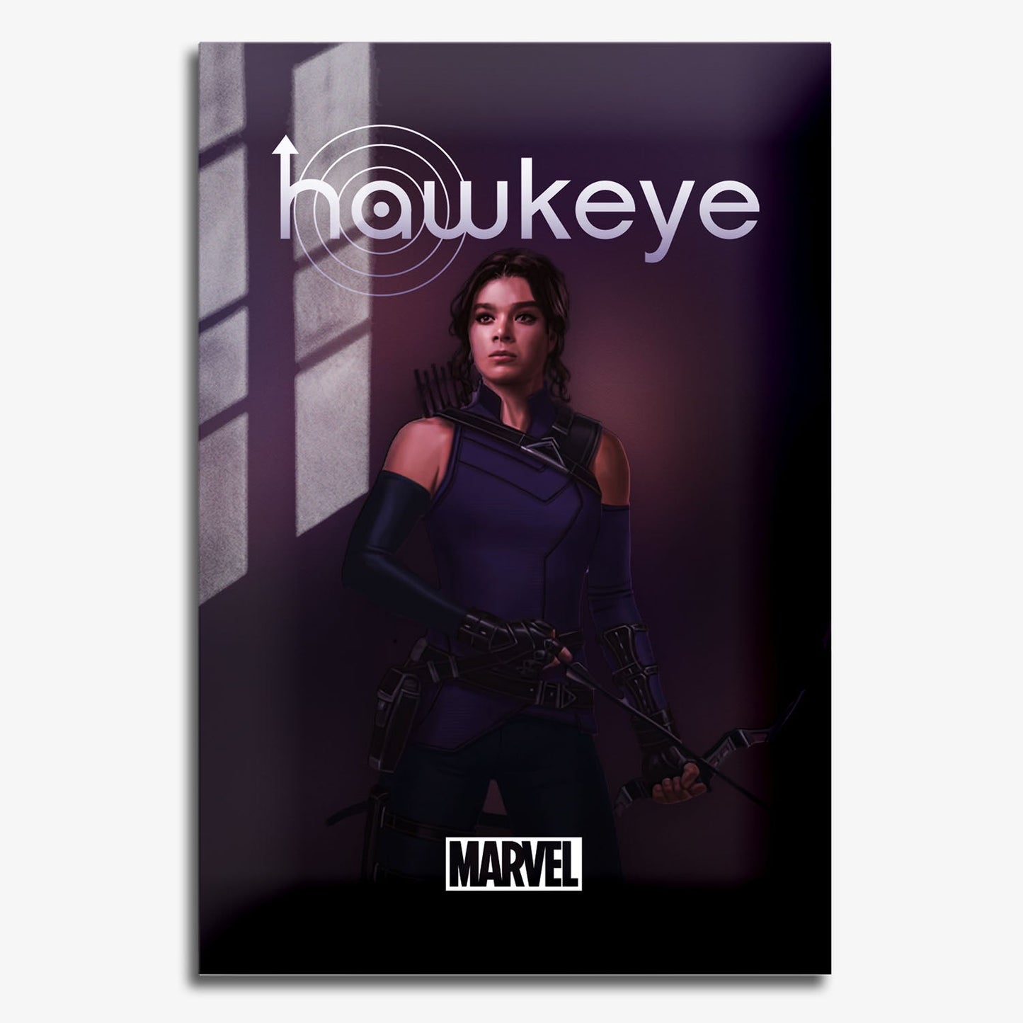 Flex Designs Metal Poster Hawkeye Hailey Minimalist 11 x 17" Home Goods - TV Show 2021 TV Show Metal Poster