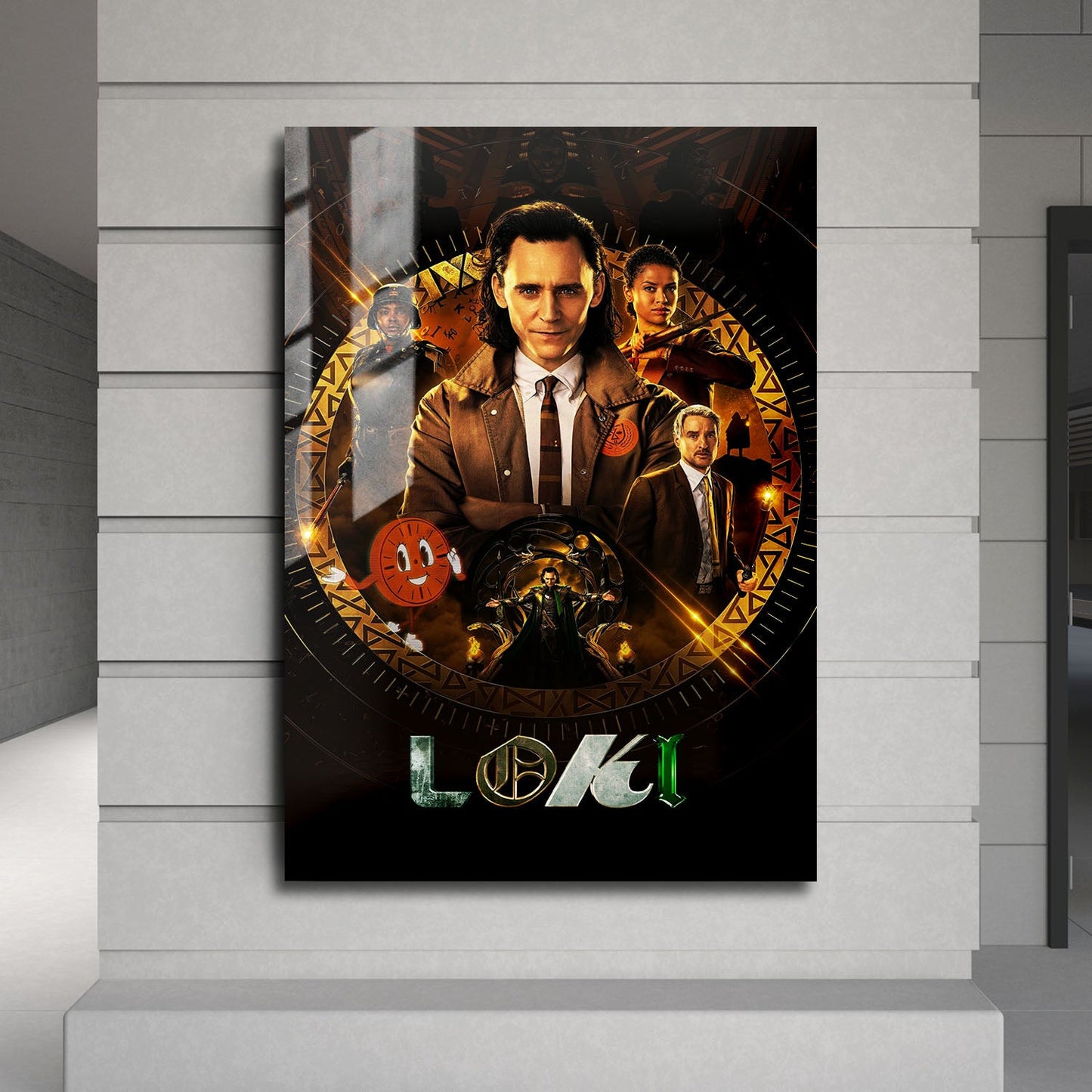Flex Designs Metal Poster Loki Alternate 24 x 36" Home Goods - TV Show 2021 TV Show Metal Poster