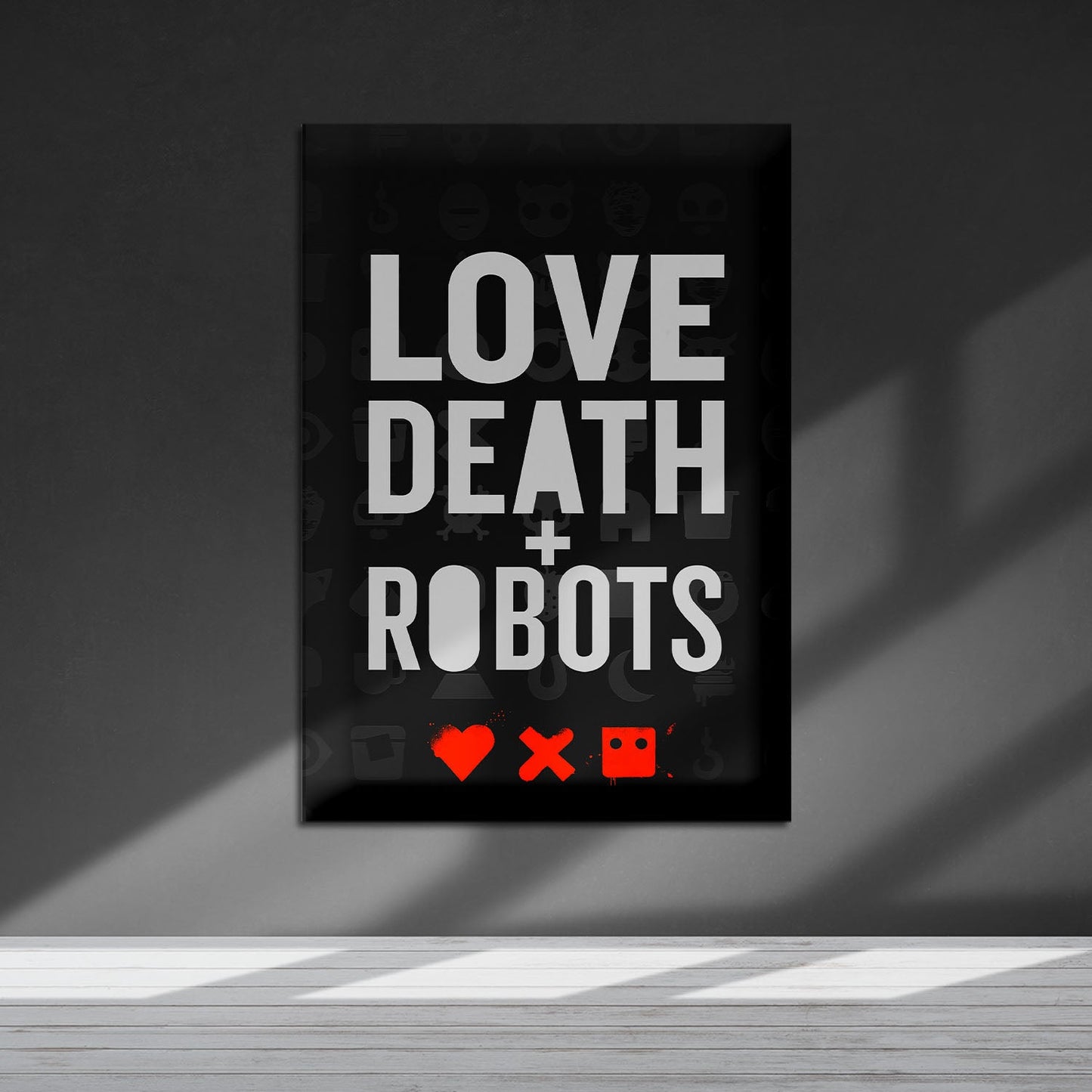 Flex Designs Metal Poster Love, Death & Robots 5 x 7" Home Goods - TV Show 2019 TV Show Metal Poster