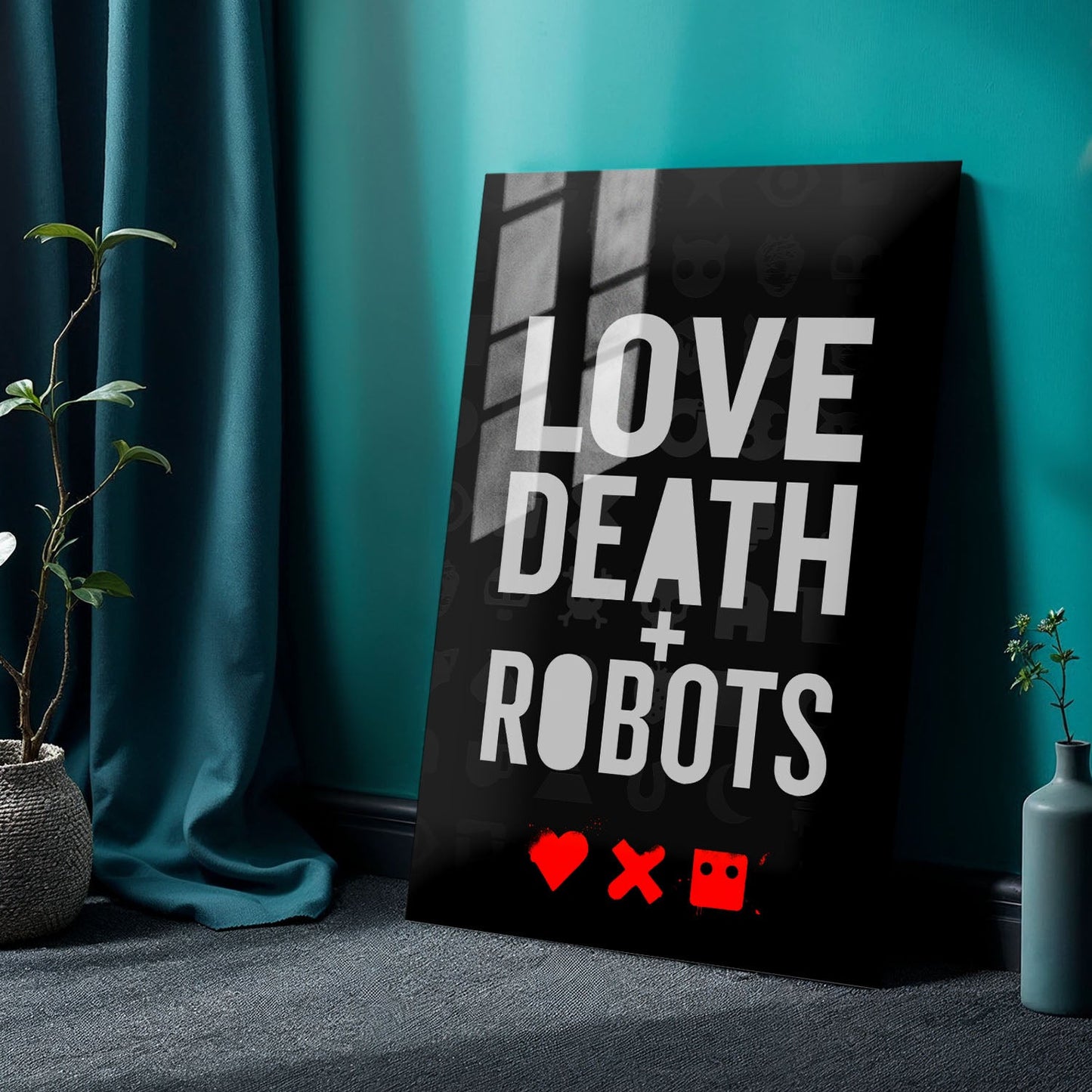 Love, Death & Robots TV Show Metal Poster