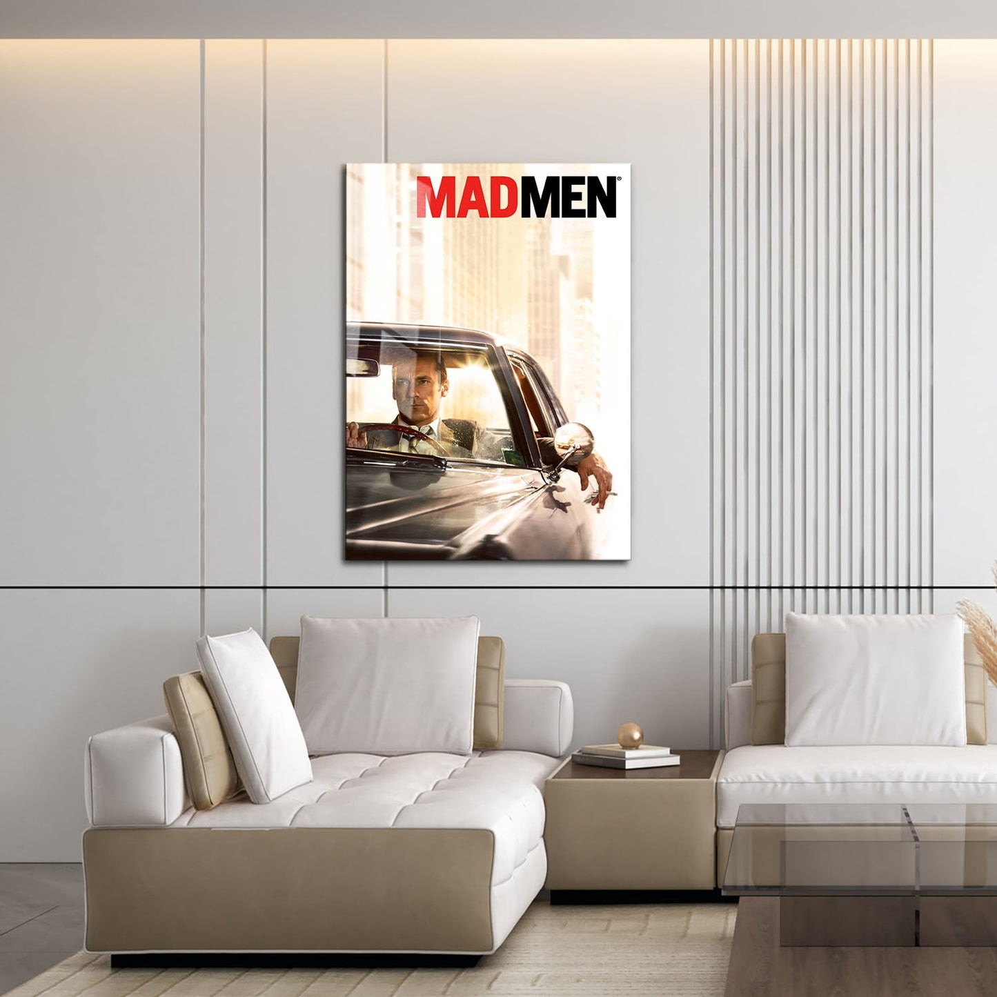 Flex Designs Metal Poster Mad Men 16 x 24" Home Goods - TV Show 2007 TV Show Metal Poster