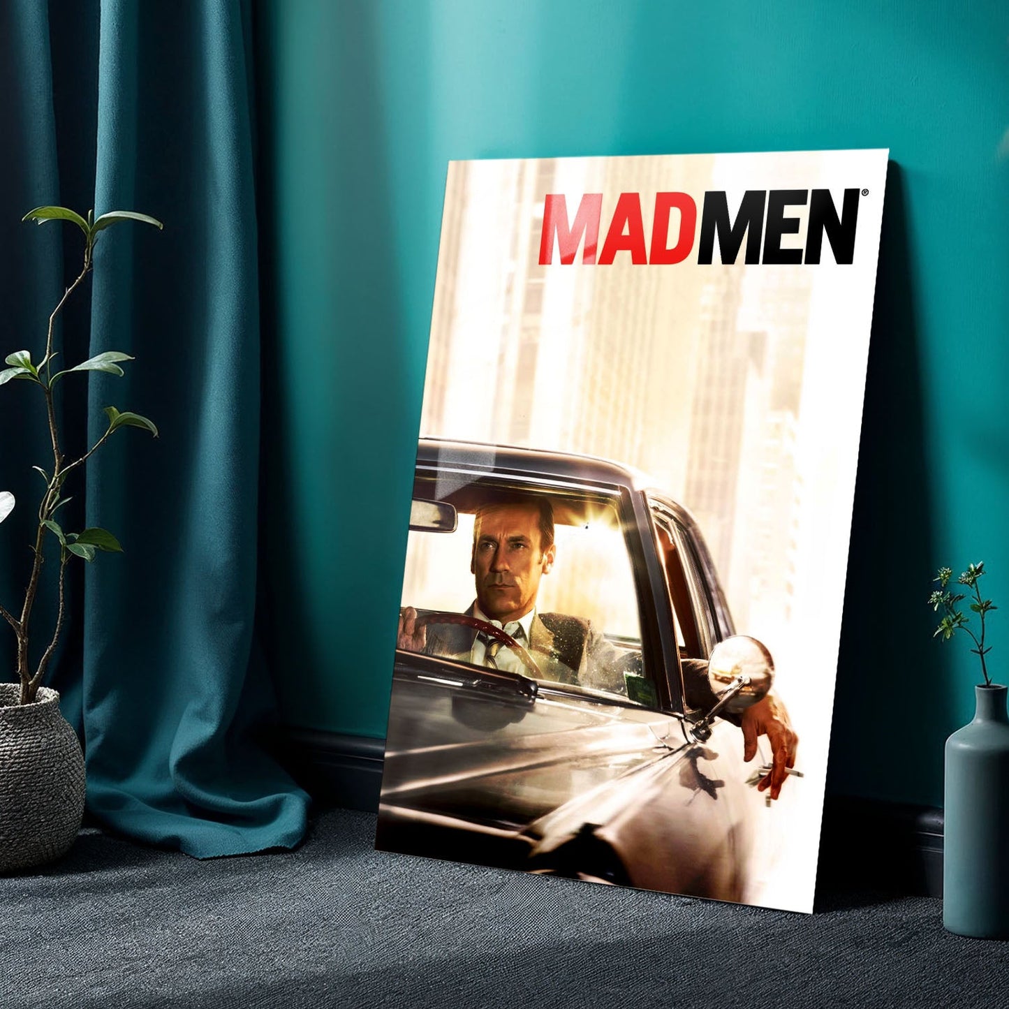 Mad Men TV Show Metal Poster