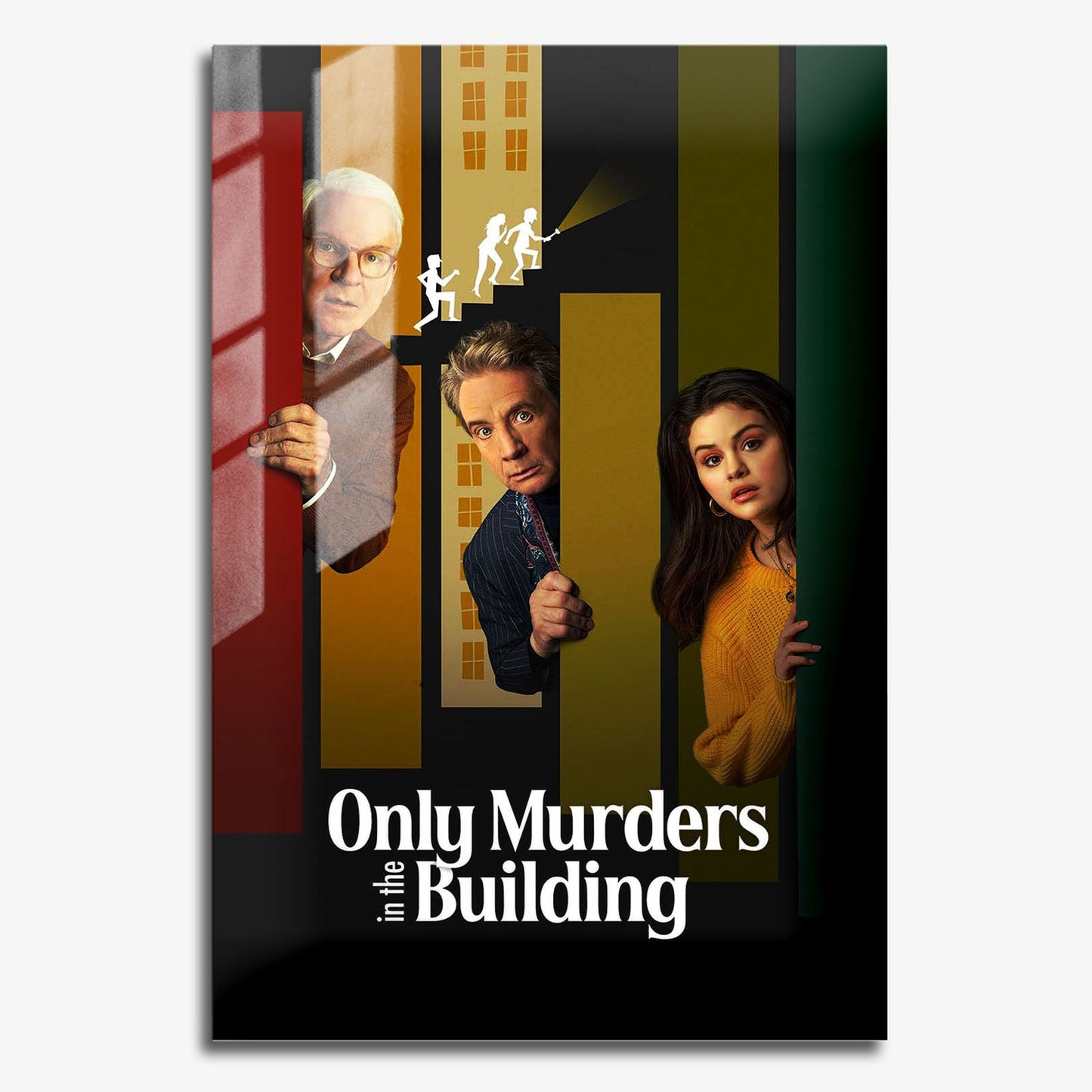 Flex Designs Metal Poster Only Murders in the Building 11 x 17" Home Goods - TV Show 2021 TV Show Metal Poster
