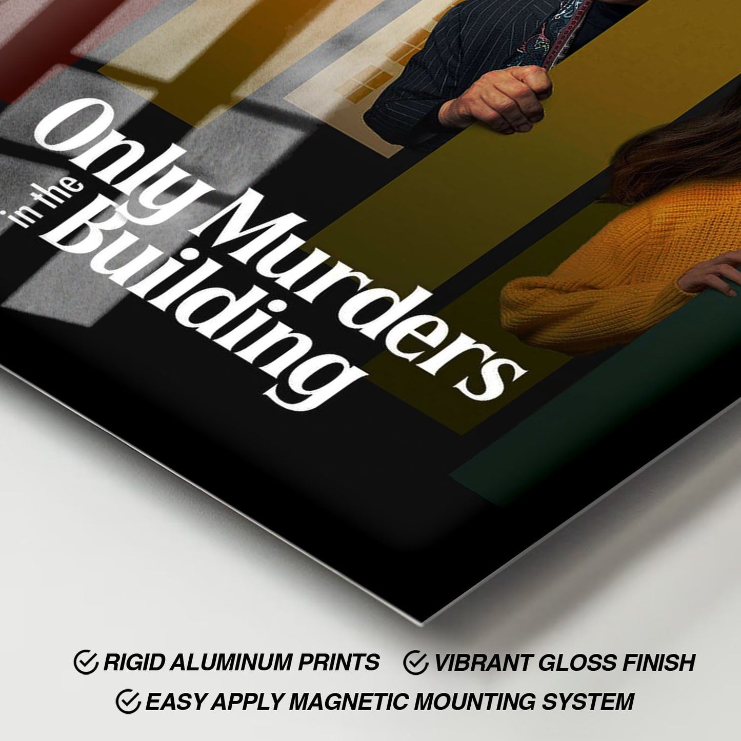 Flex Designs Metal Poster Only Murders in the Building 11 x 17" Home Goods - TV Show 2021 TV Show Metal Poster