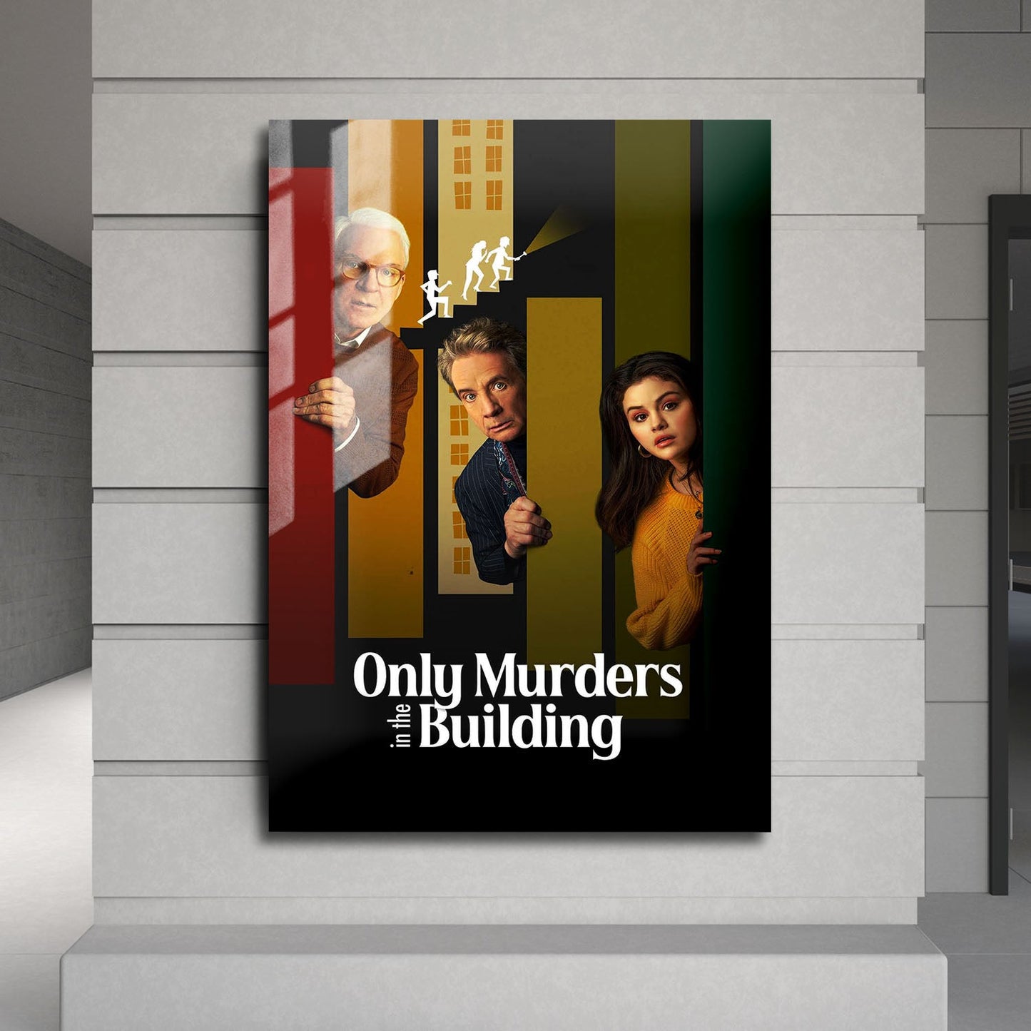Flex Designs Metal Poster Only Murders in the Building 24 x 36" Home Goods - TV Show 2021 TV Show Metal Poster