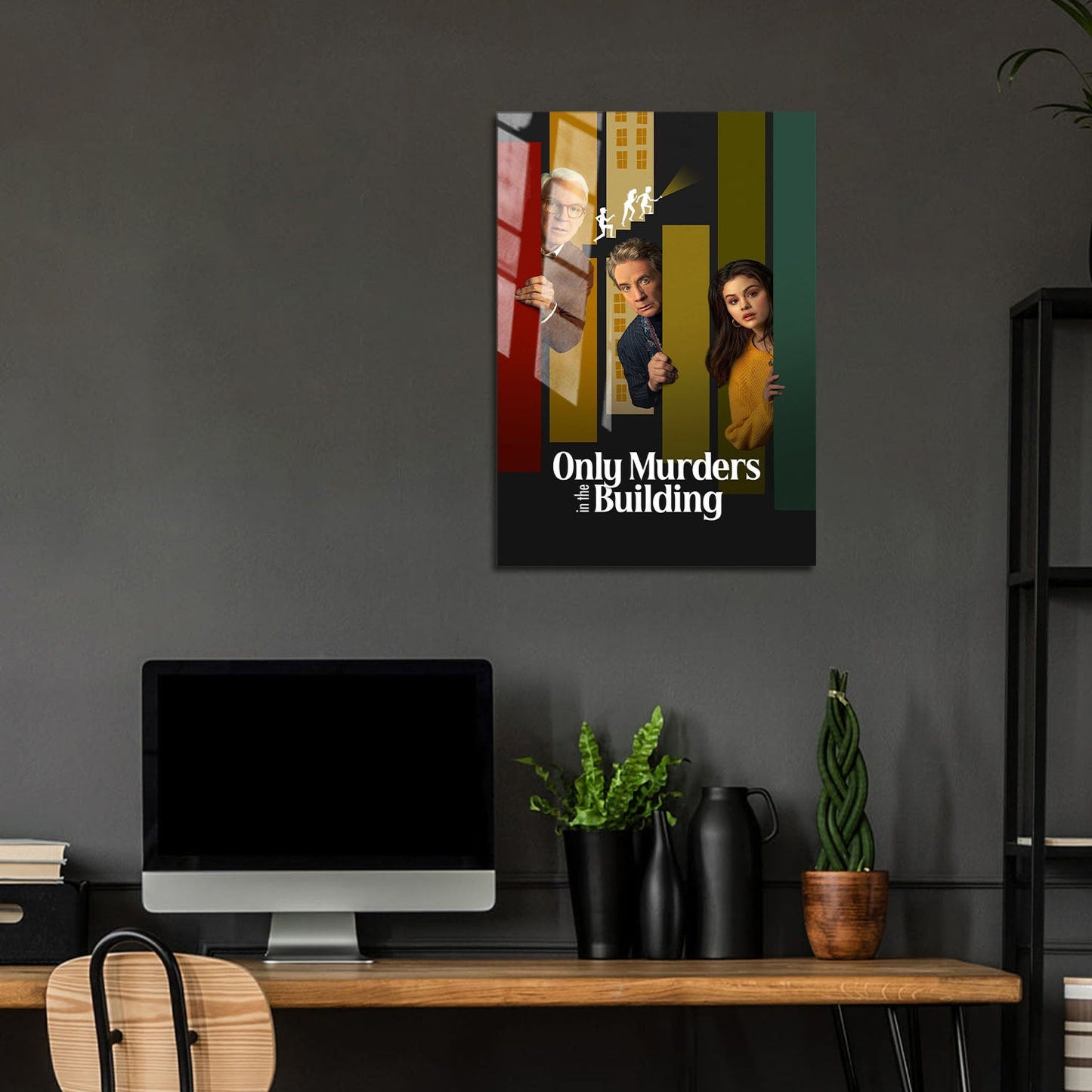 Flex Designs Metal Poster Only Murders in the Building 5 x 7" Home Goods - TV Show 2021 TV Show Metal Poster