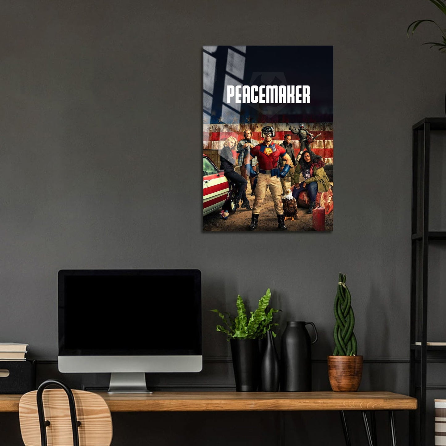 Flex Designs Metal Poster Peacemaker Alternate 5 x 7" Home Goods - TV Show 2022 TV Show Metal Poster