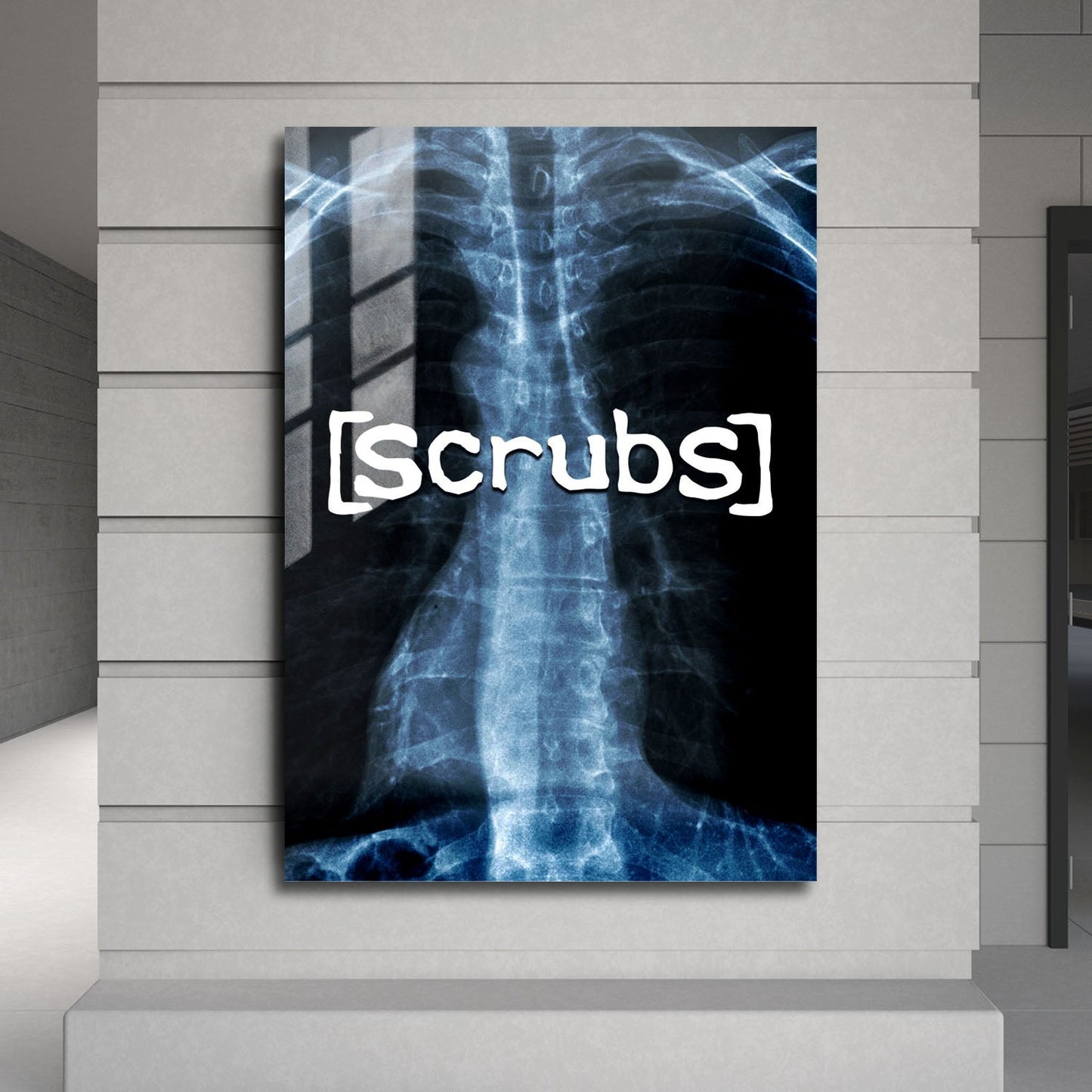 Flex Designs Metal Poster Scrubs 24 x 36" Home Goods - TV Show 2001 TV Show Metal Poster