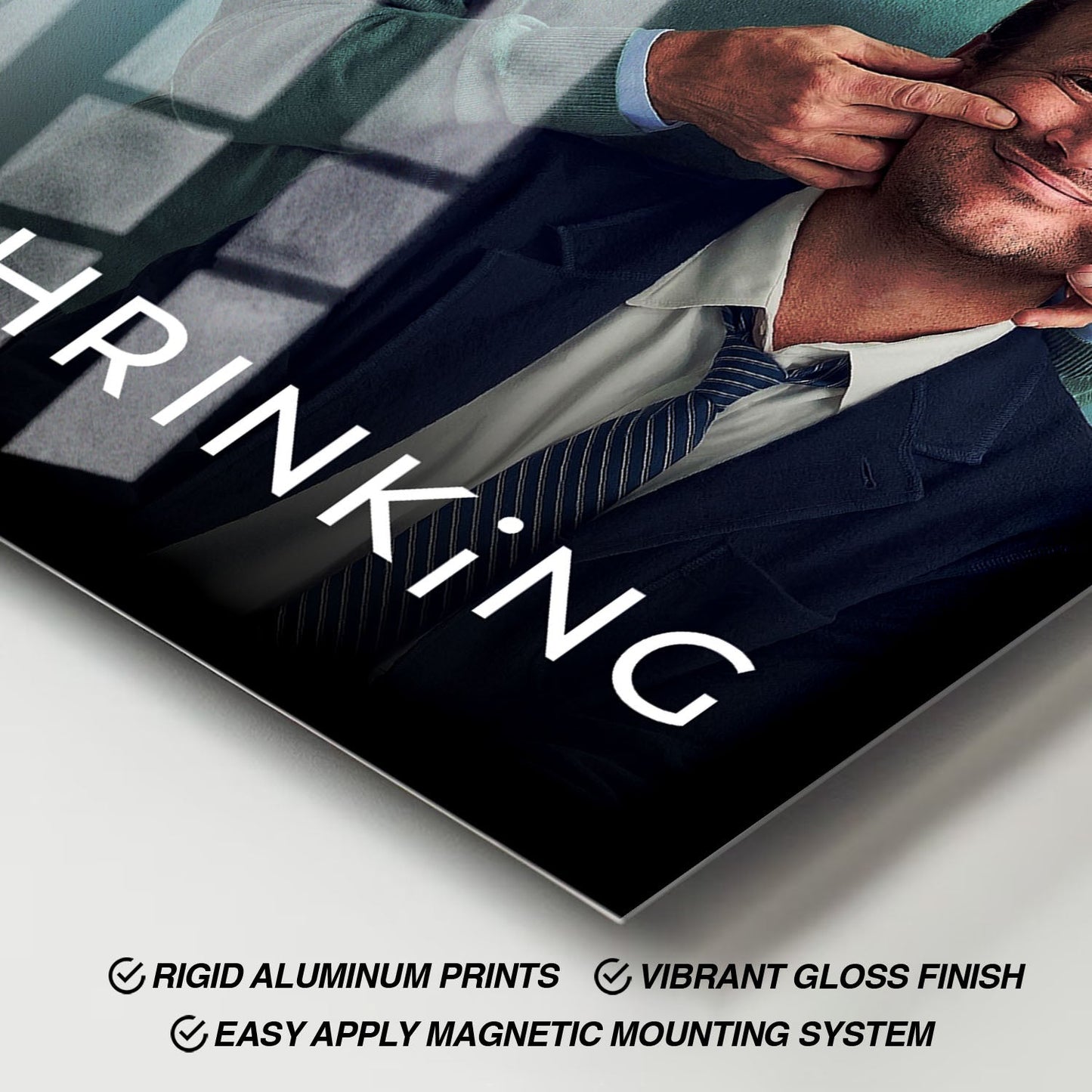Flex Designs Metal Poster Shrinking 11 x 17" Home Goods - TV Show 2023 TV Show Metal Poster