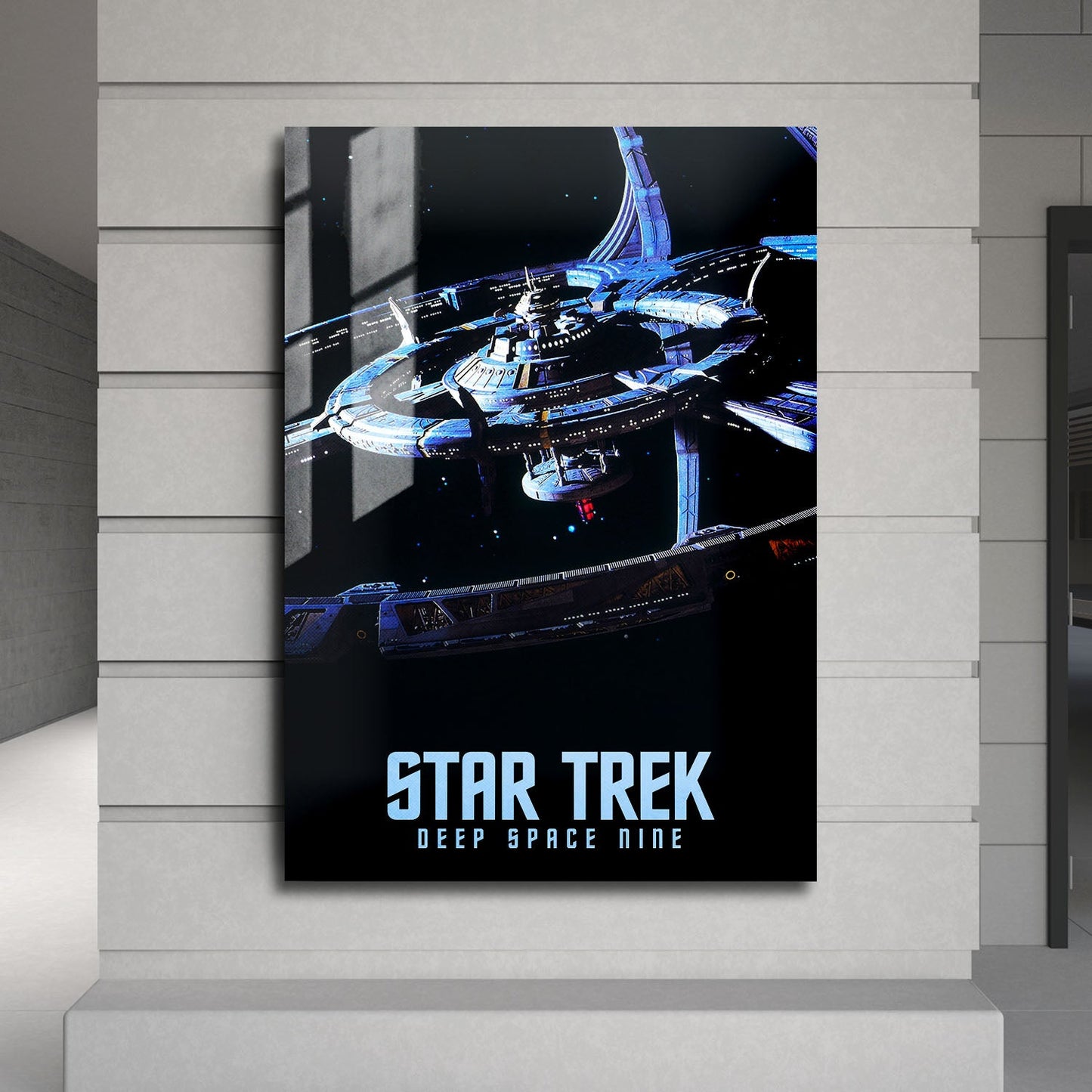 Flex Designs Metal Poster Star Trek Deep Space Nine 24 x 36" Home Goods - TV Show 1993 TV Show Metal Poster