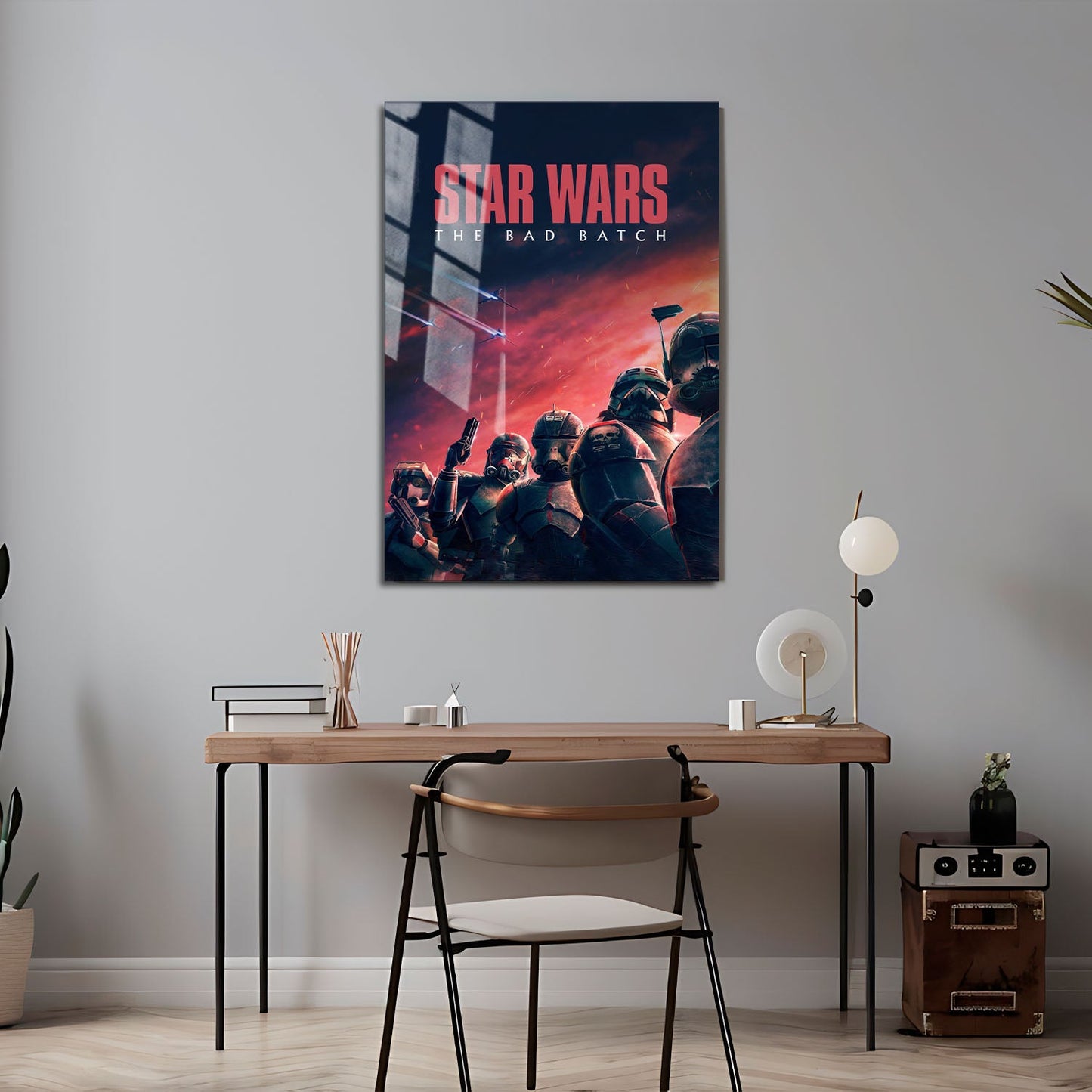 Flex Designs Metal Poster Star Wars The Bad Batch 24 x 36" Home Goods - TV Show 2021 TV Show Metal Poster