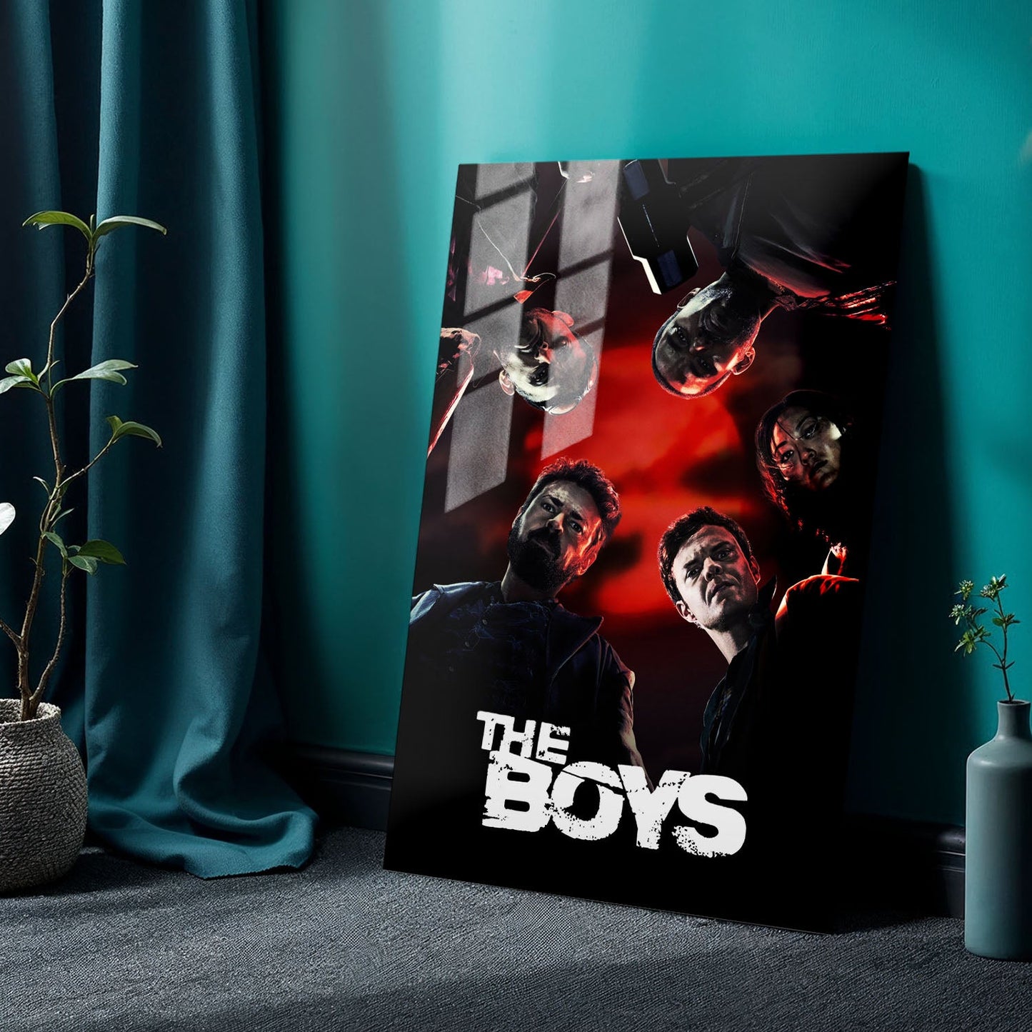 The Boys TV Show Metal Poster