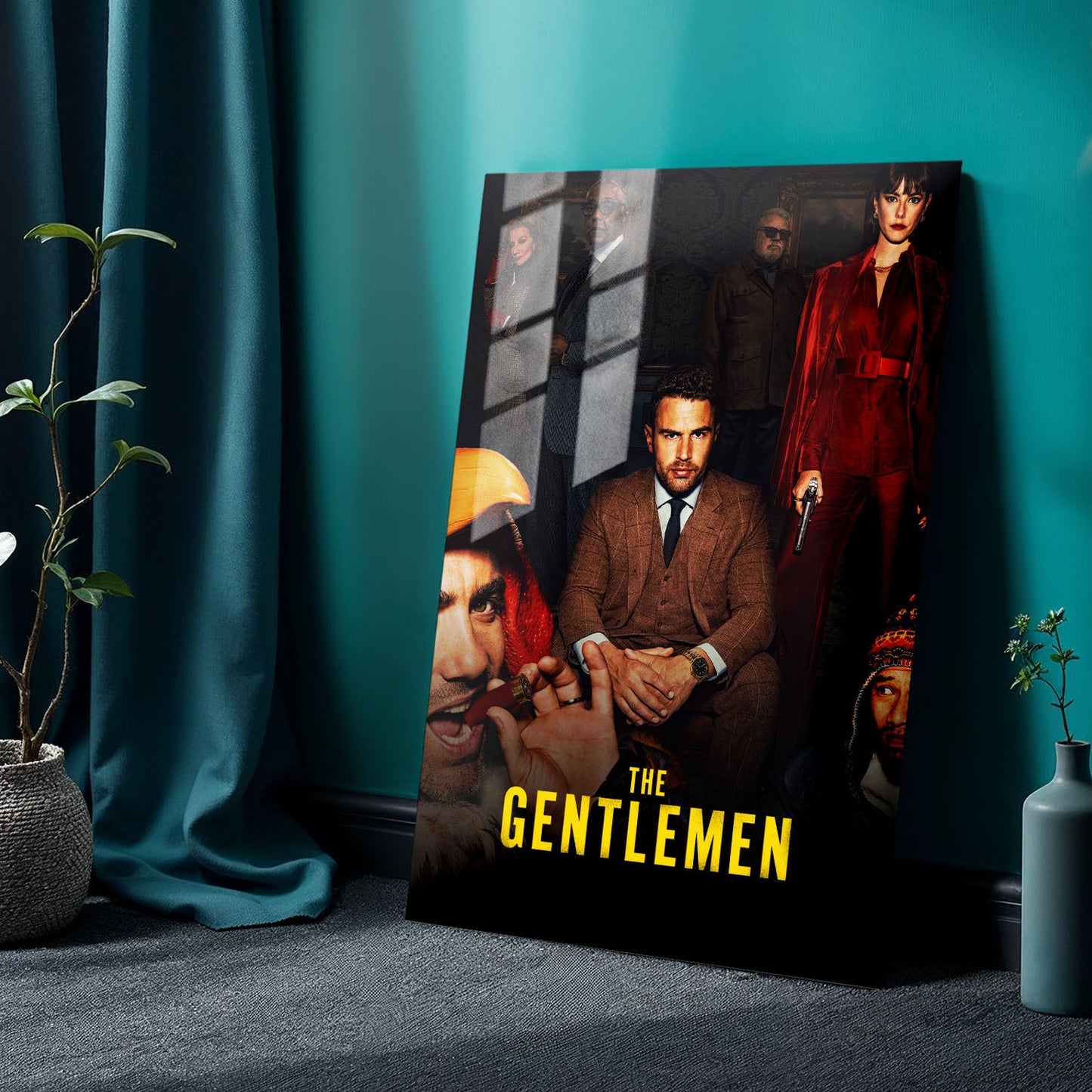 The Gentlemen Movie Metal Poster