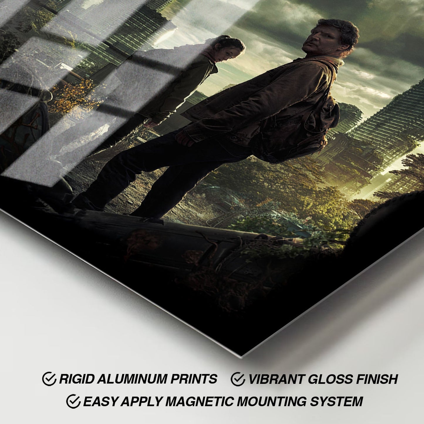 Flex Designs Metal Poster The Last of Us Key Visual 11 x 17" Home Goods - TV Show 2023 TV Show Metal Poster