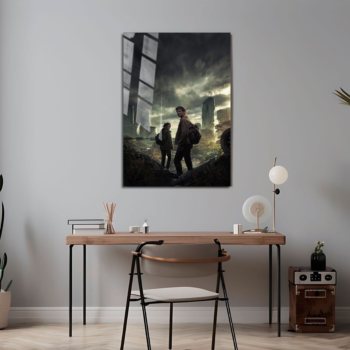 Flex Designs Metal Poster The Last of Us Key Visual 24 x 36" Home Goods - TV Show 2023 TV Show Metal Poster