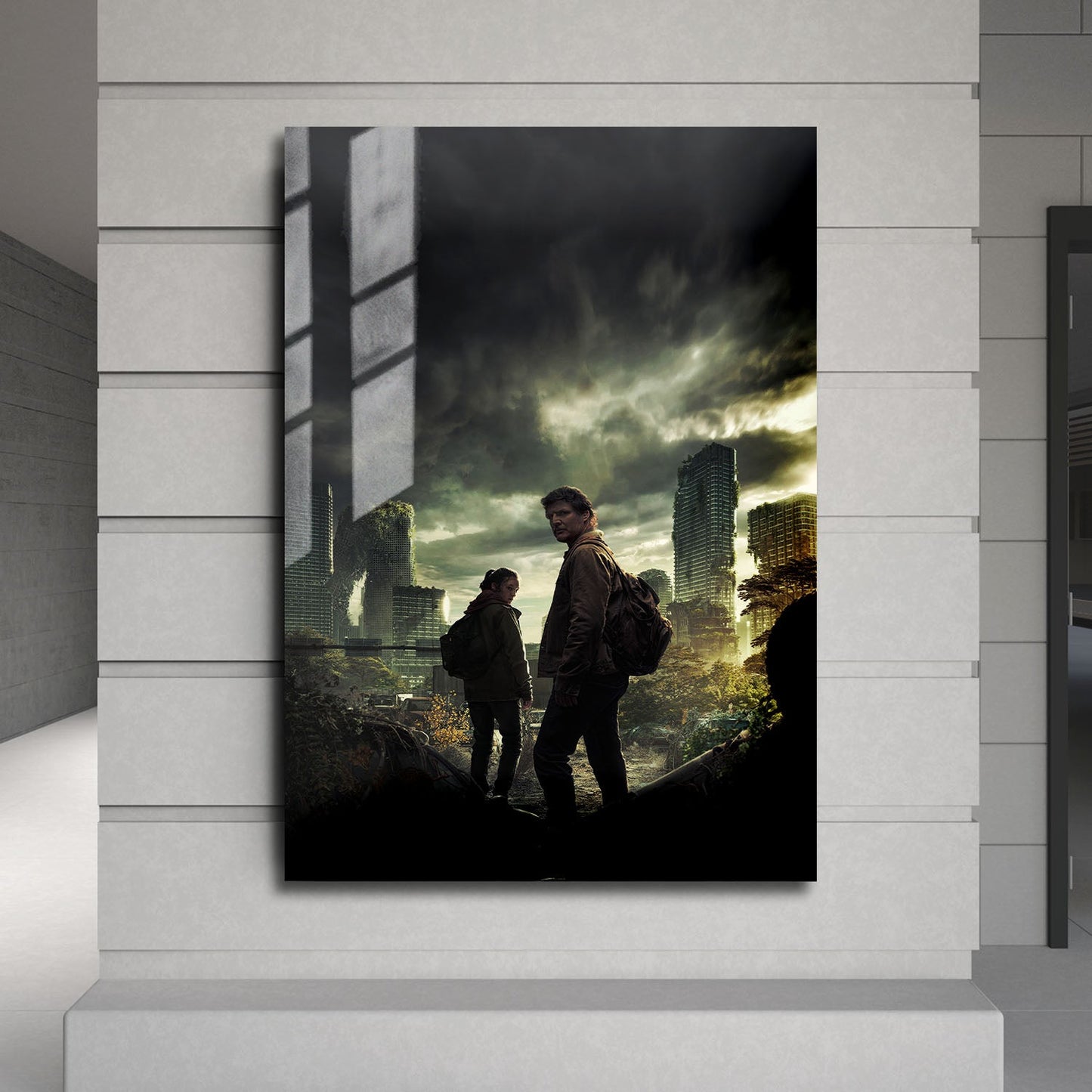 Flex Designs Metal Poster The Last of Us Key Visual 24 x 36" Home Goods - TV Show 2023 TV Show Metal Poster