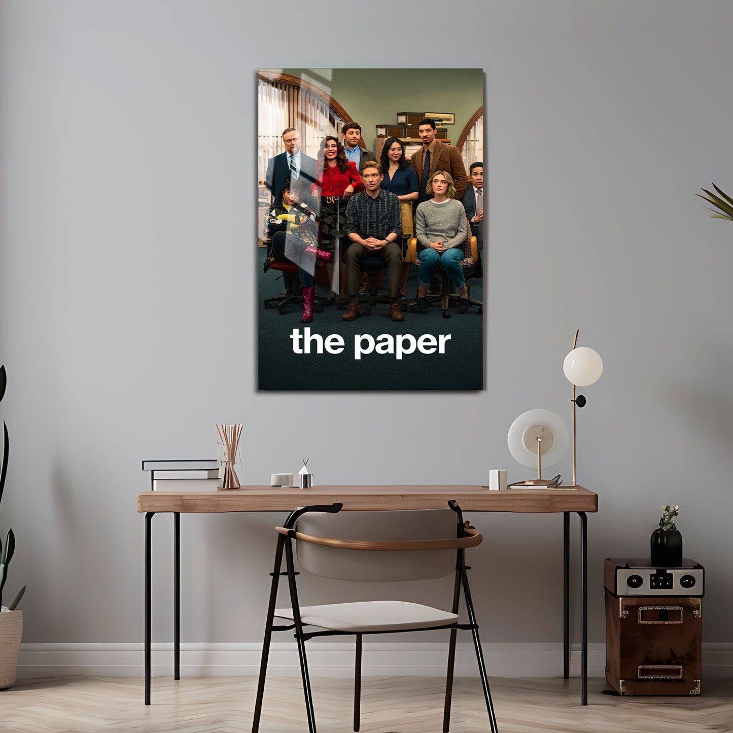 Flex Designs Metal Poster The Paper 24 x 36" Home Goods - Movie 2025 Movie Metal Poster