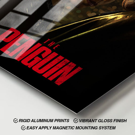 Flex Designs Metal Poster The Penguin 11 x 17" Home Goods - TV Show 2025 TV Show Metal Poster