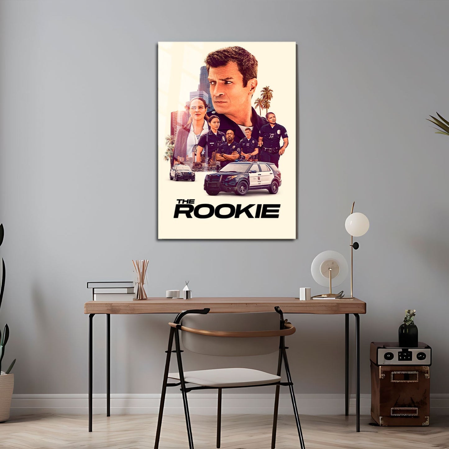 Flex Designs Metal Poster The Rookie 24 x 36" Home Goods - TV Show 2018 TV Show Metal Poster