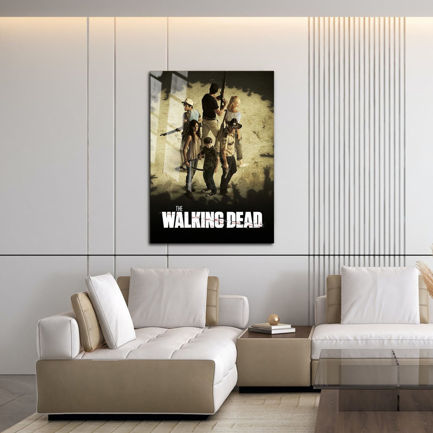 Flex Designs Metal Poster The Walking Dead 16 x 24" Home Goods - TV Show 2010 TV Show Metal Poster