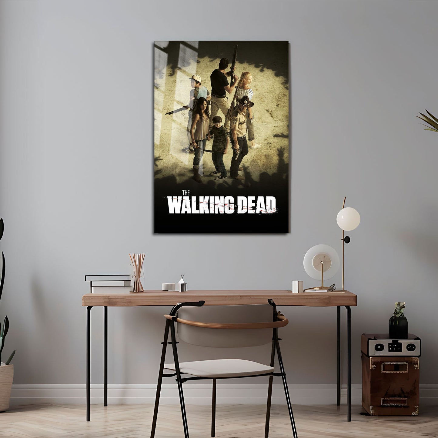 Flex Designs Metal Poster The Walking Dead 24 x 36" Home Goods - TV Show 2010 TV Show Metal Poster