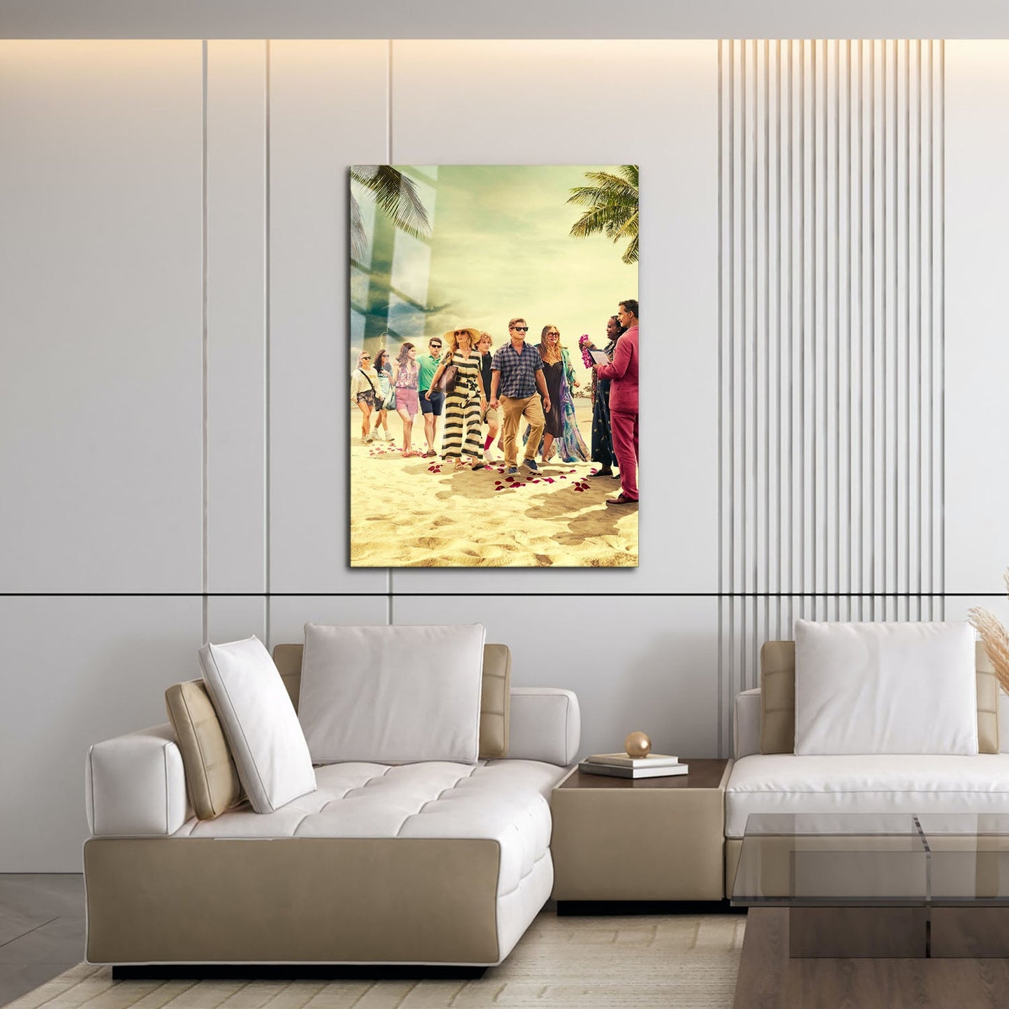 Flex Designs Metal Poster The White Lotus Season 1 Key Art 16 x 24" Home Goods - TV Show 2021 TV Show Metal Poster