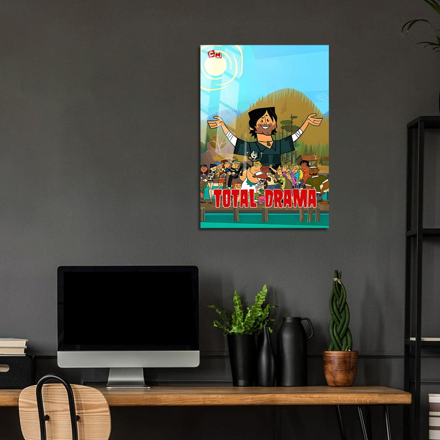 Flex Designs Metal Poster Total Drama Island 5 x 7" Home Goods - TV Show 2007 TV Show Metal Poster