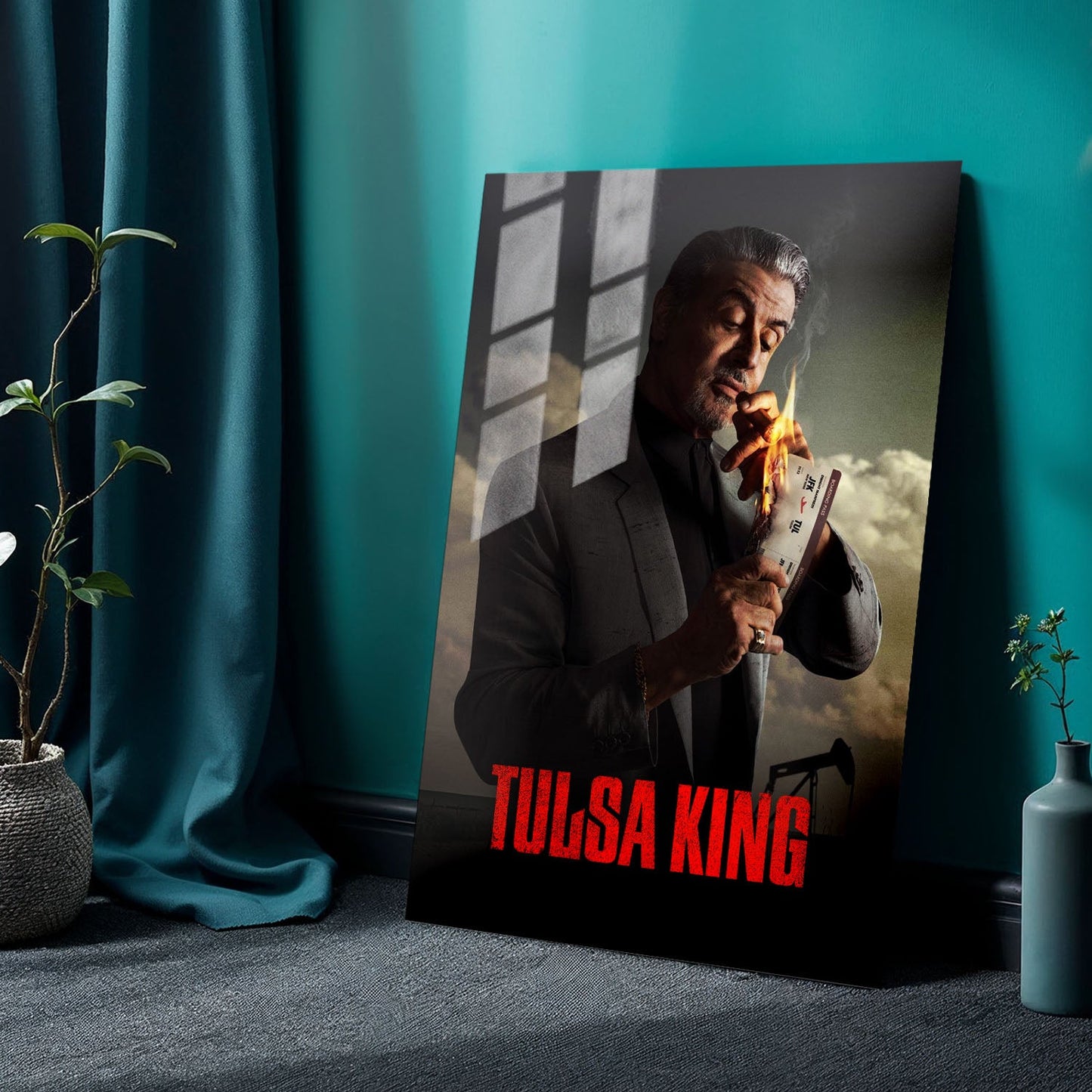 Tulsa King TV Show Metal Poster