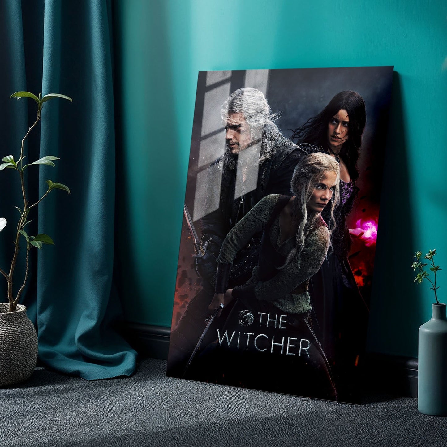 Witcher Season 3 TV Show Metal Poster