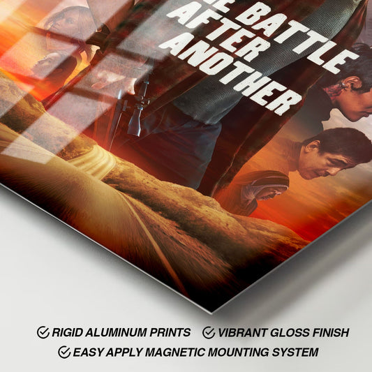 Flex Designs Metal Poster One Battle After Another Cinematic 11 x 17" Home Goods - Movie 2025 Movie Metal Poster
