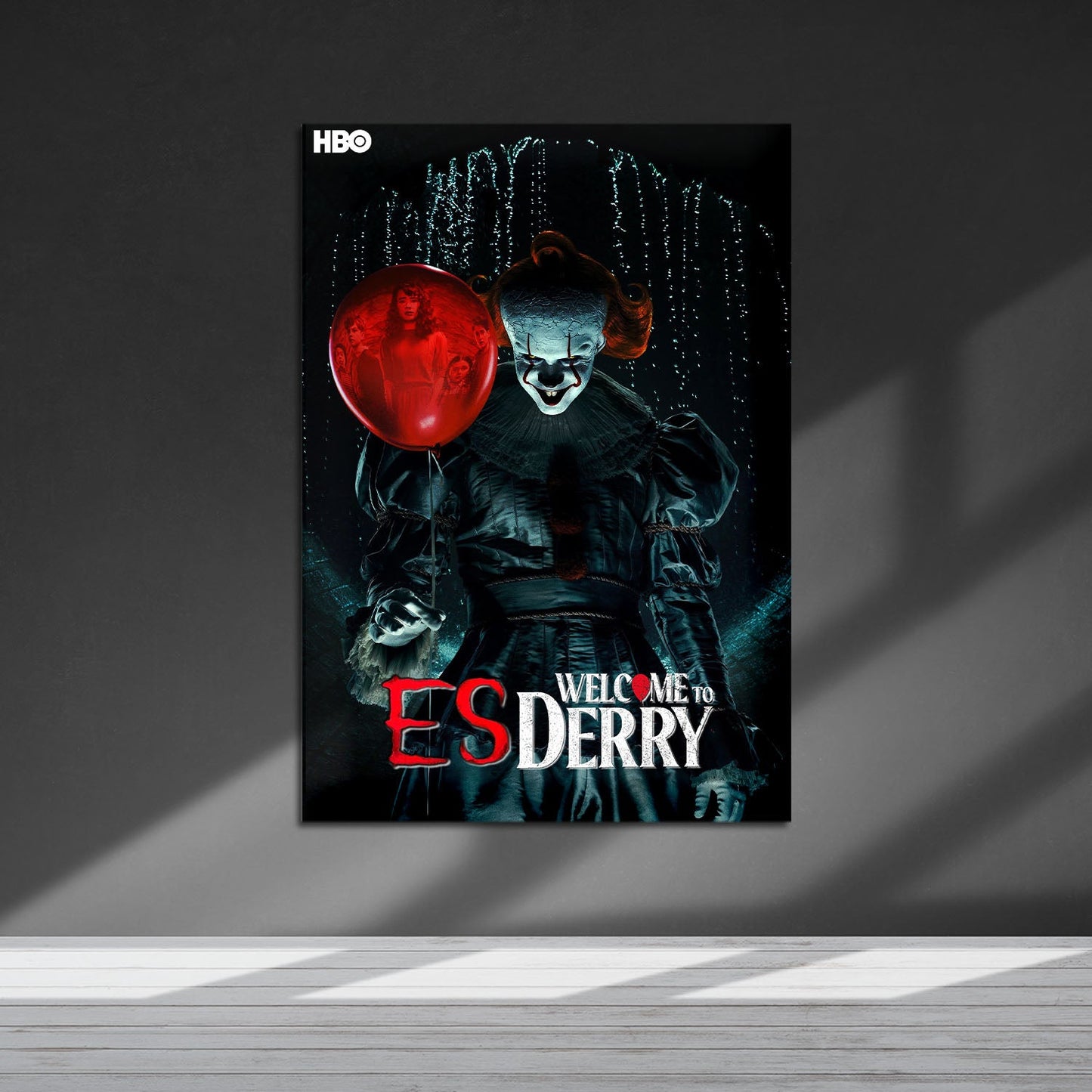 Flex Designs Metal Poster IT Welcome to Derry 5 x 7" Home Goods - TV Show 2025 TV Show Metal Poster