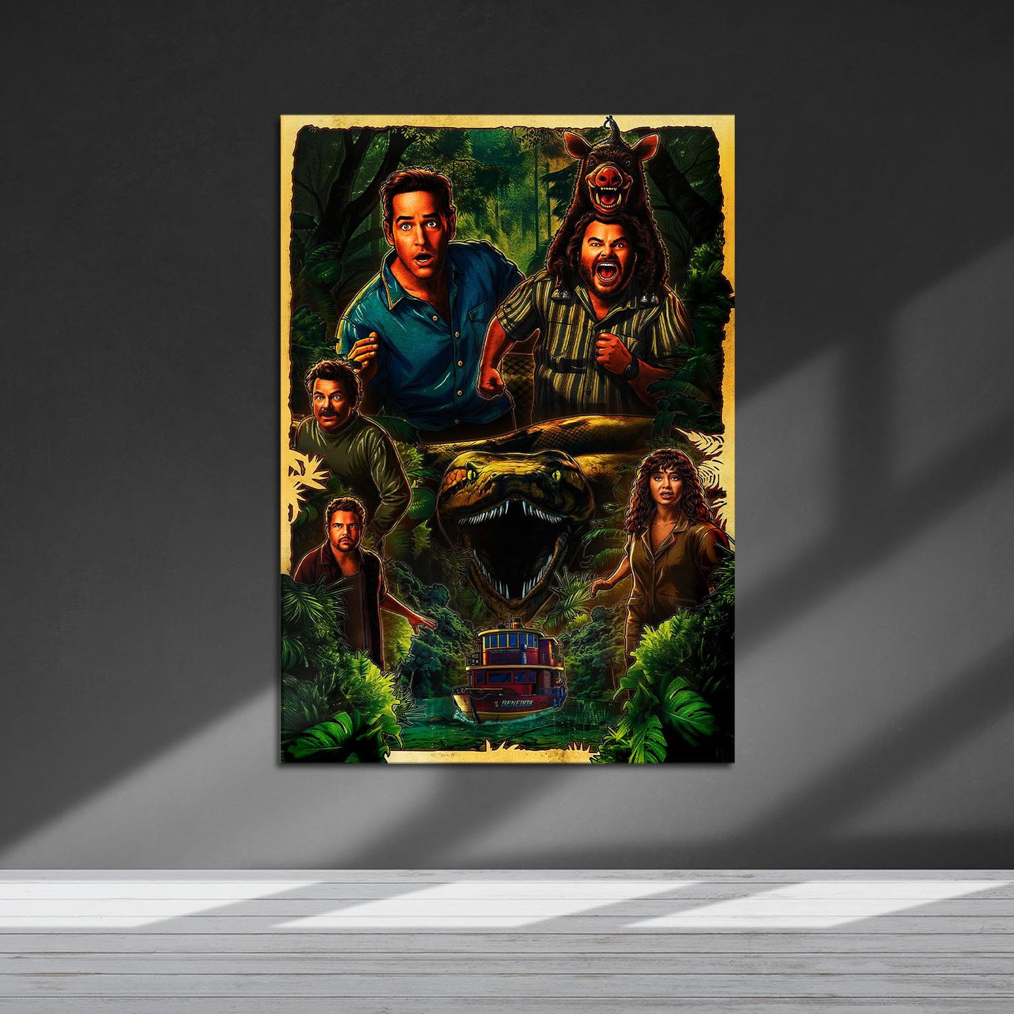 Flex Designs Metal Poster Anaconda 5 x 7" Home Goods - Movie 2025 Movie Metal Poster