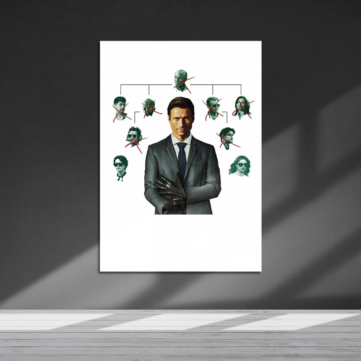 Flex Designs Metal Poster How to Make a Killing 5 x 7" Home Goods - Movie 2026 Movie Metal Poster