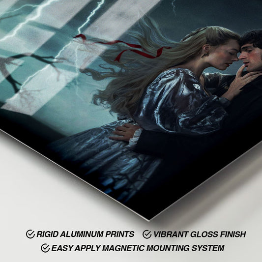 Flex Designs Metal Poster Wuthering Heights Theatrical 11 x 17" Home Goods - Movie 2026 Movie Metal Poster