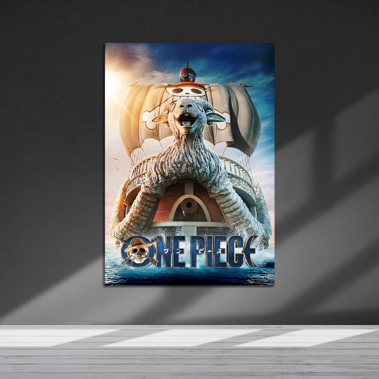 Flex Designs Metal Poster One Piece Live Action 5 x 7" Home Goods - TV Show 2023 TV Show Metal Poster