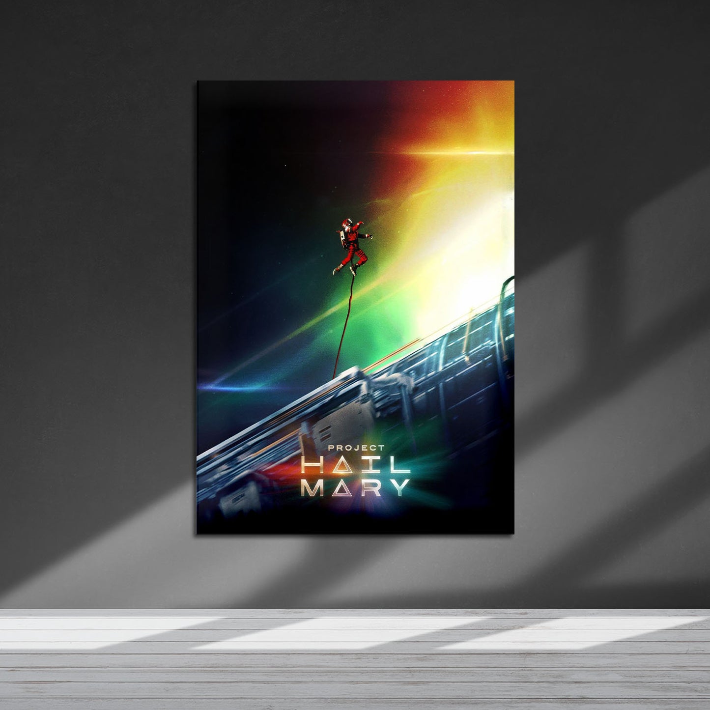 Flex Designs Metal Poster Project Hail Mary Key Visual 5 x 7" Home Goods - Movie 2026 Movie Metal Poster