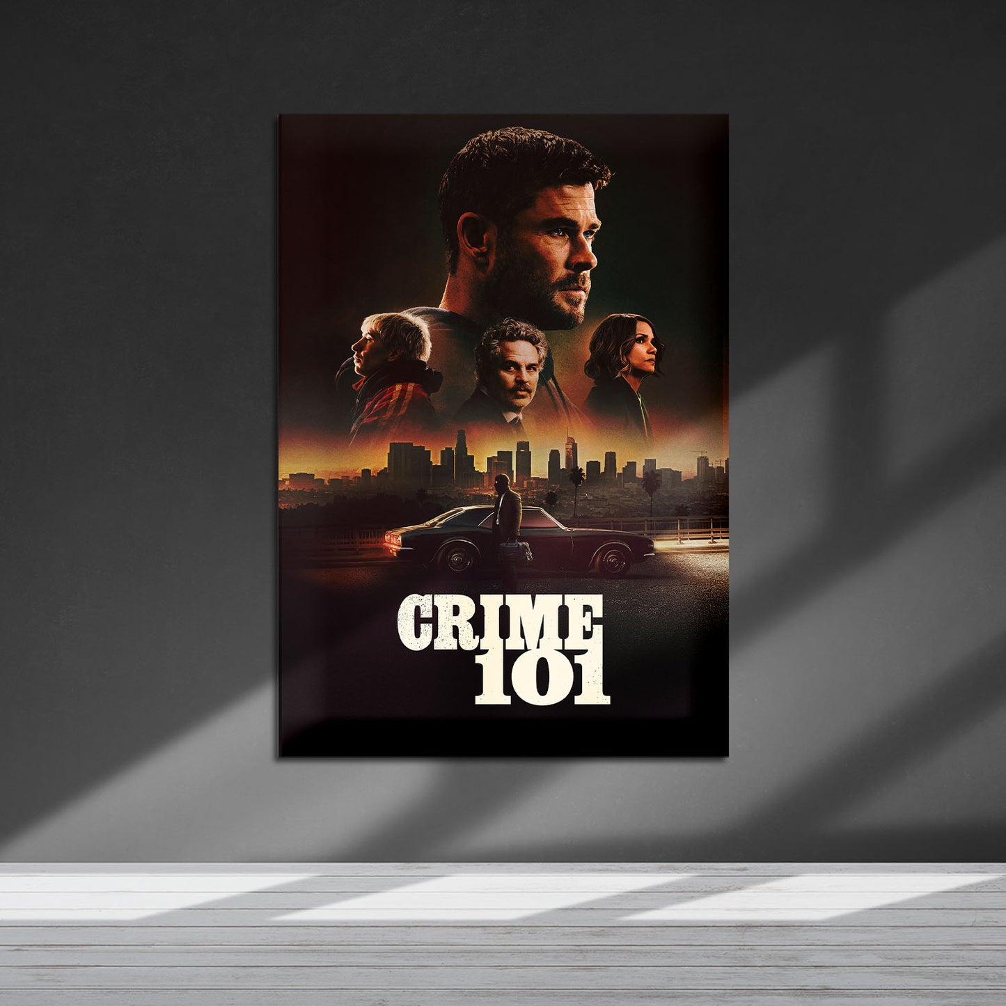 Flex Designs Metal Poster Crime 101 Cinematic 5 x 7" Home Goods - Movie 2026 Movie Metal Poster