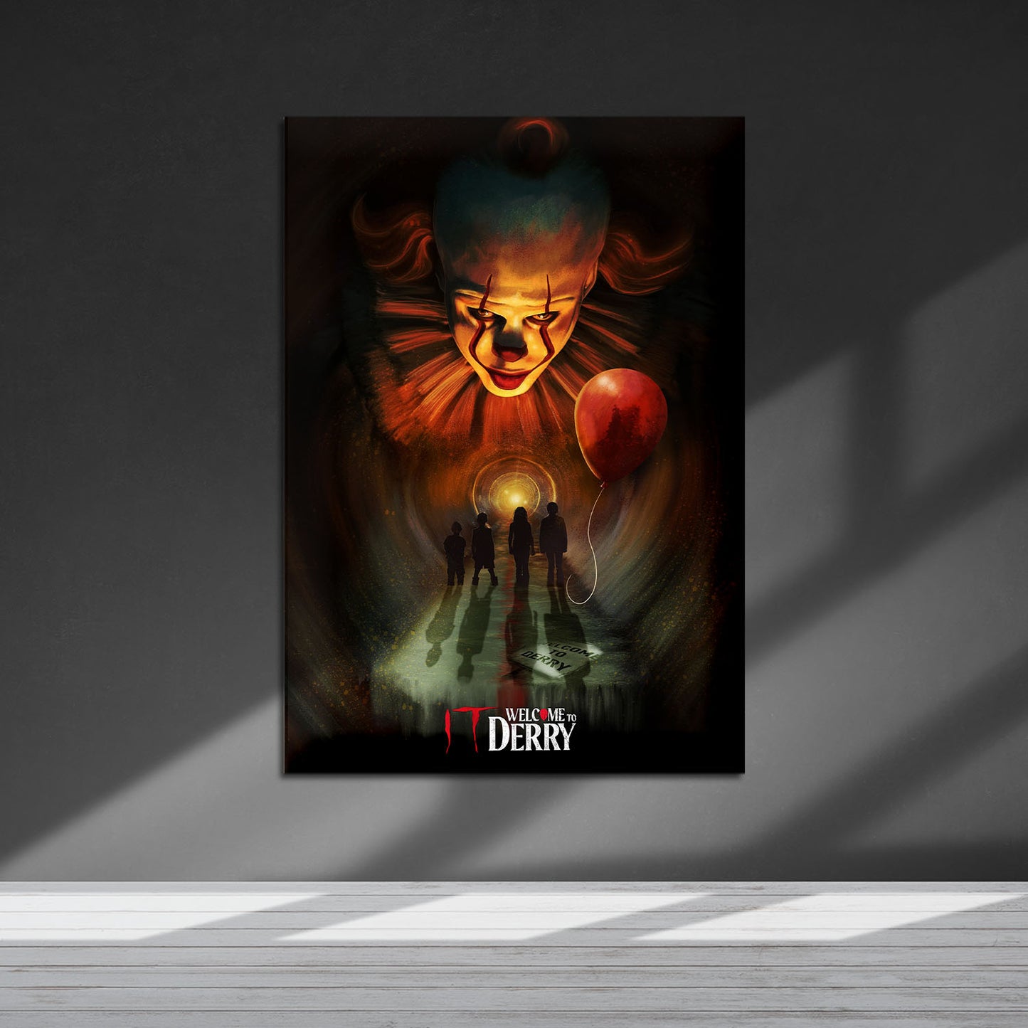 Flex Designs Metal Poster IT Welcome to Derry Theatrical 5 x 7" Home Goods - TV Show 2025 TV Show Metal Poster